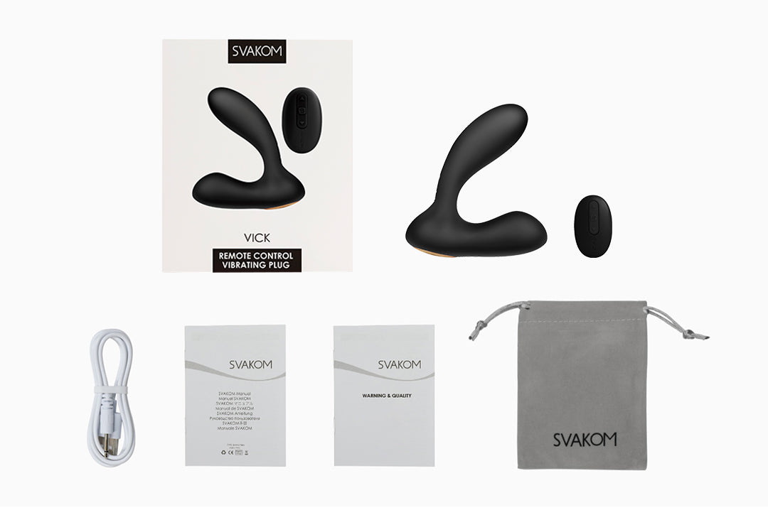 Svakom Vick Prostate and Perineum Massager Prostate Toys