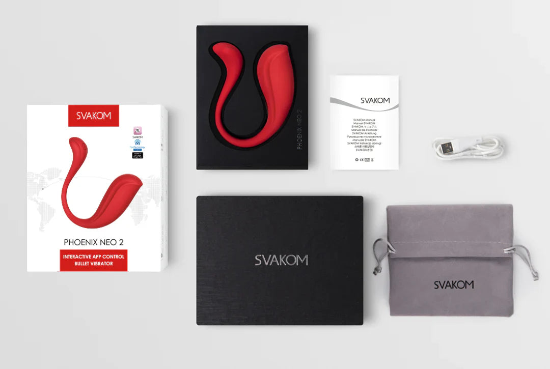 Svakom Phoenix Neo 2 Wearable Vaginal Stimulator Love Eggs and Kegel Exercisers