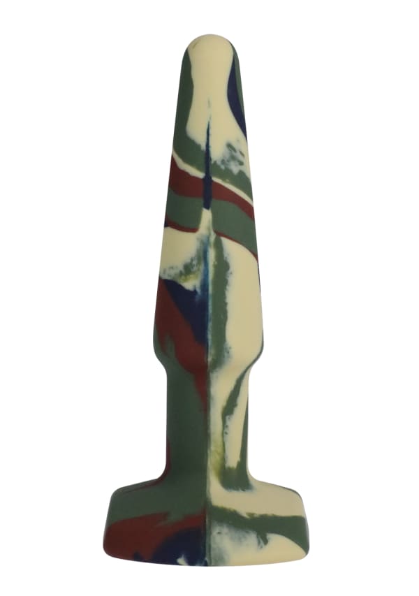 Doc Johnson A-Play Groovy Flexible Anal Plug Camouflage Butt Plugs
