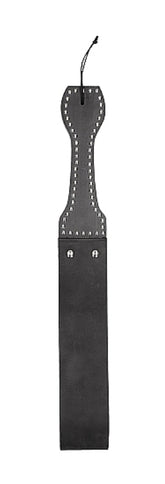 Pain Leather Belt Whip Slapper with Wooden Handle Paddles And Slappers