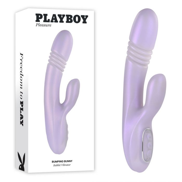 Playboy Pleasure Bumping Bunny Thrusting Rabbit Vibrator Rabbit Vibrators