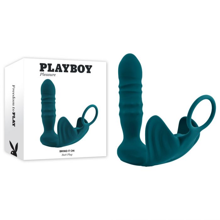 Playboy Pleasure BRING IT ON Vibrating Butt Plug Butt Plugs