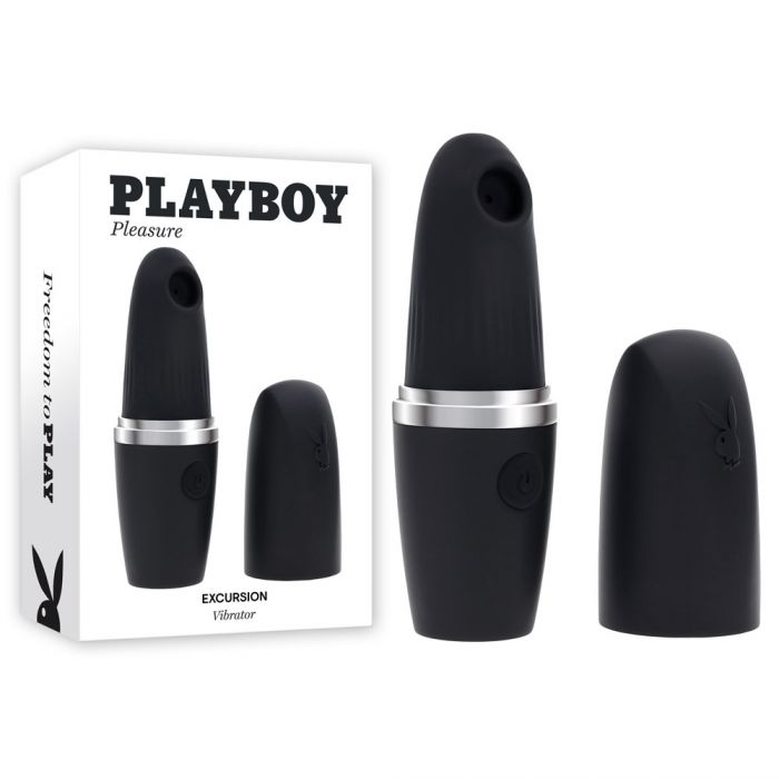 Playboy Pleasure Excursion Clitoral Suction Vibrator Clit Ticklers and Pulsators