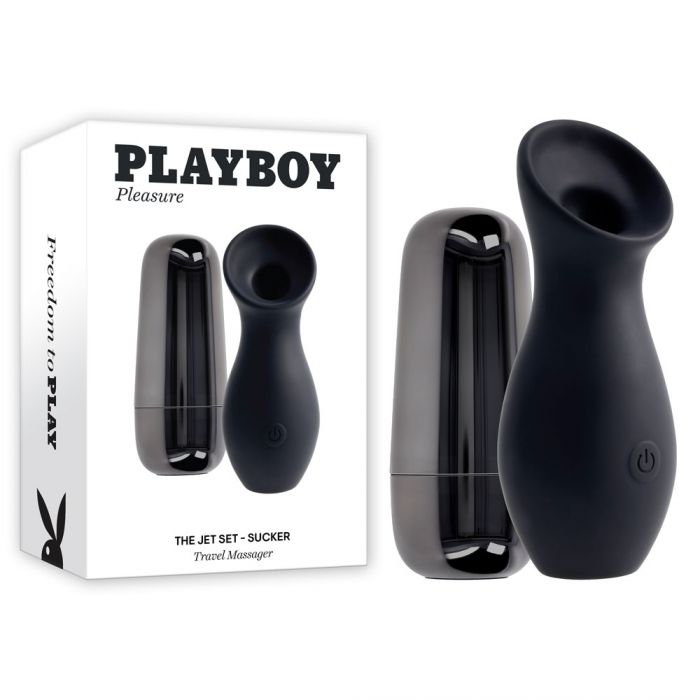 Playboy Pleasure The Jet Set Clitoral Sucker Vibrator Clit Ticklers and Pulsators