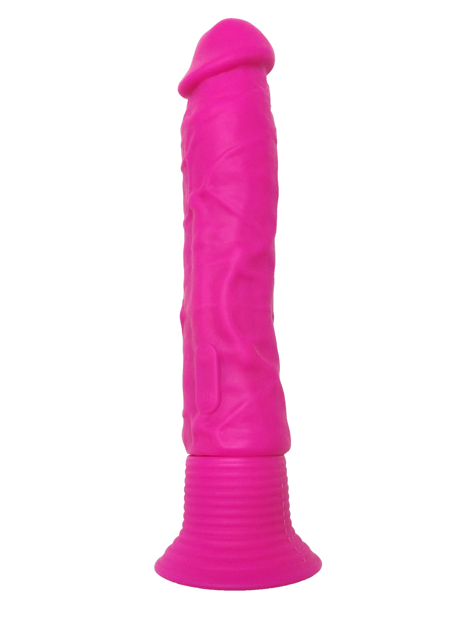 Pipedream Neon Silicone Wall Banger Vibrating Dildo Vibrating Dildos