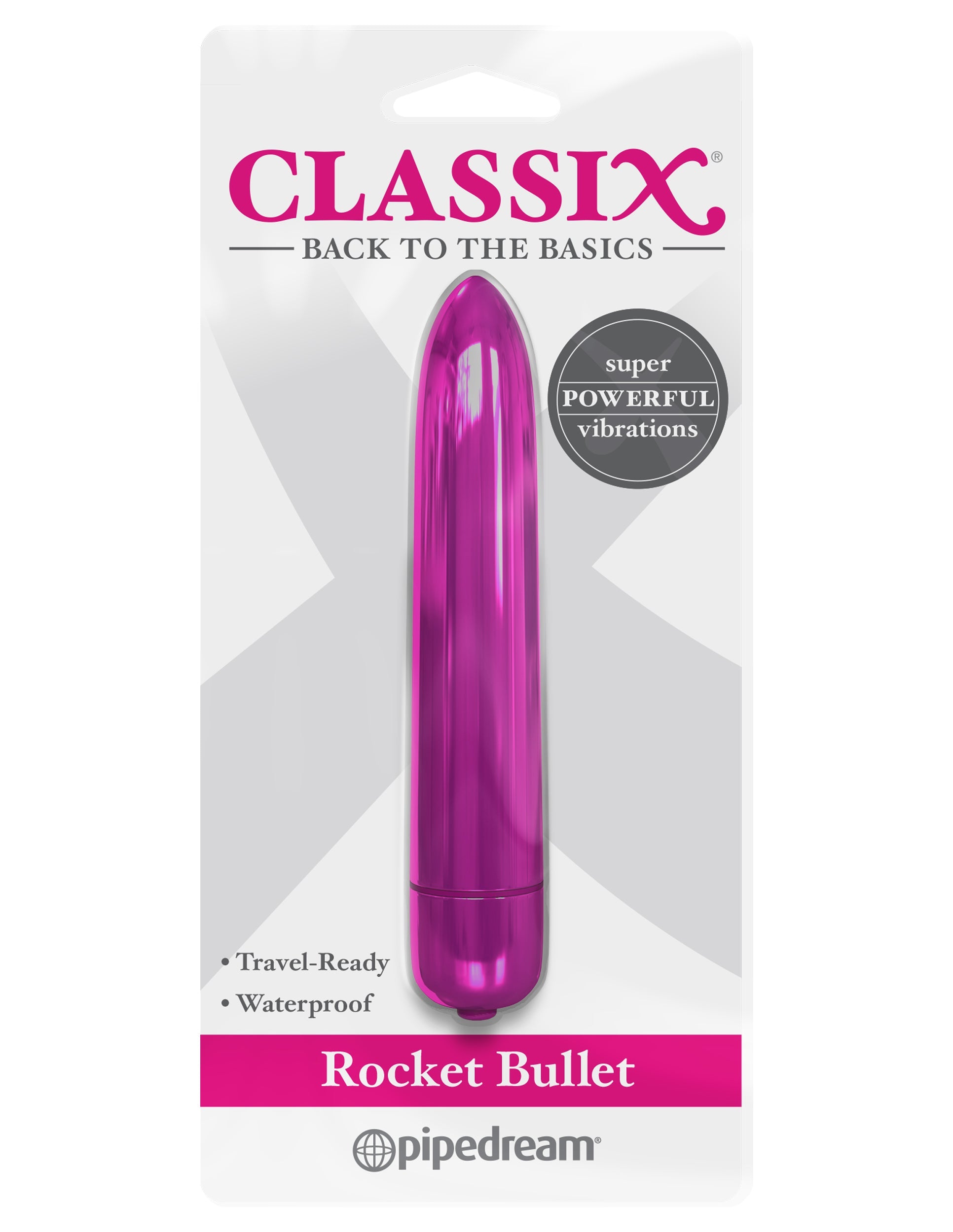 Pipedream Classix Vibrating Rocket Bullet Massager Bullet Vibrators