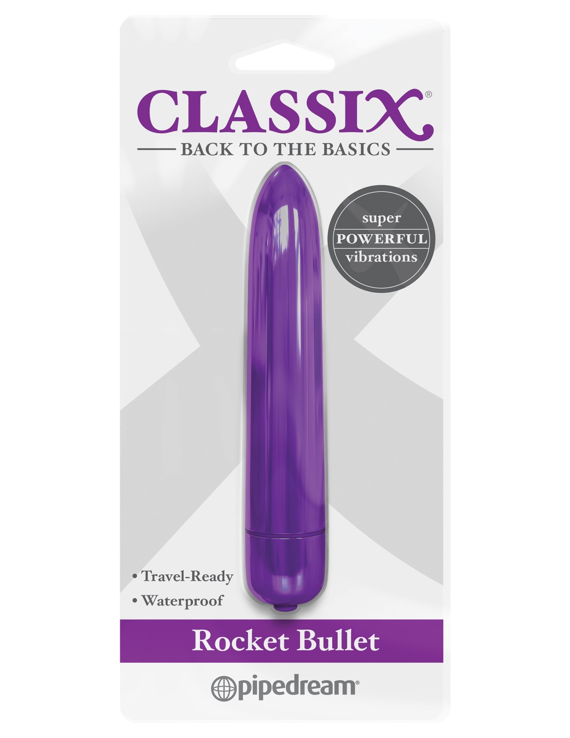 Pipedream Classix Vibrating Rocket Bullet Massager Bullet Vibrators