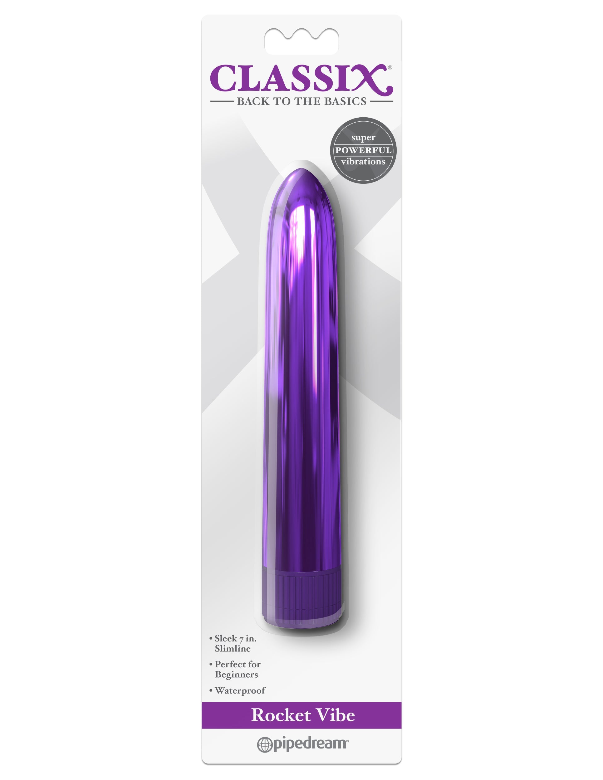 Pipedream Classix Rocket Multi Functions Bullet Vibrator Bullet Vibrators