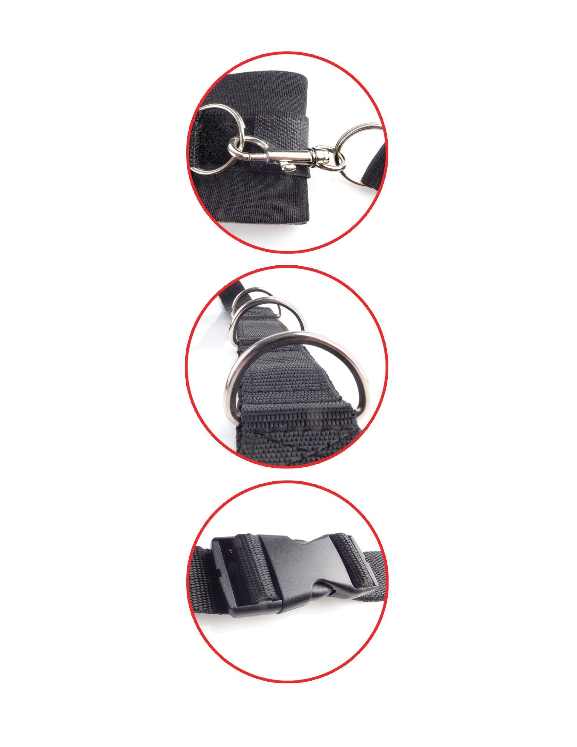 Fetish Fantasy Series Ultimate Bed Restraint System Black Bondage Kits