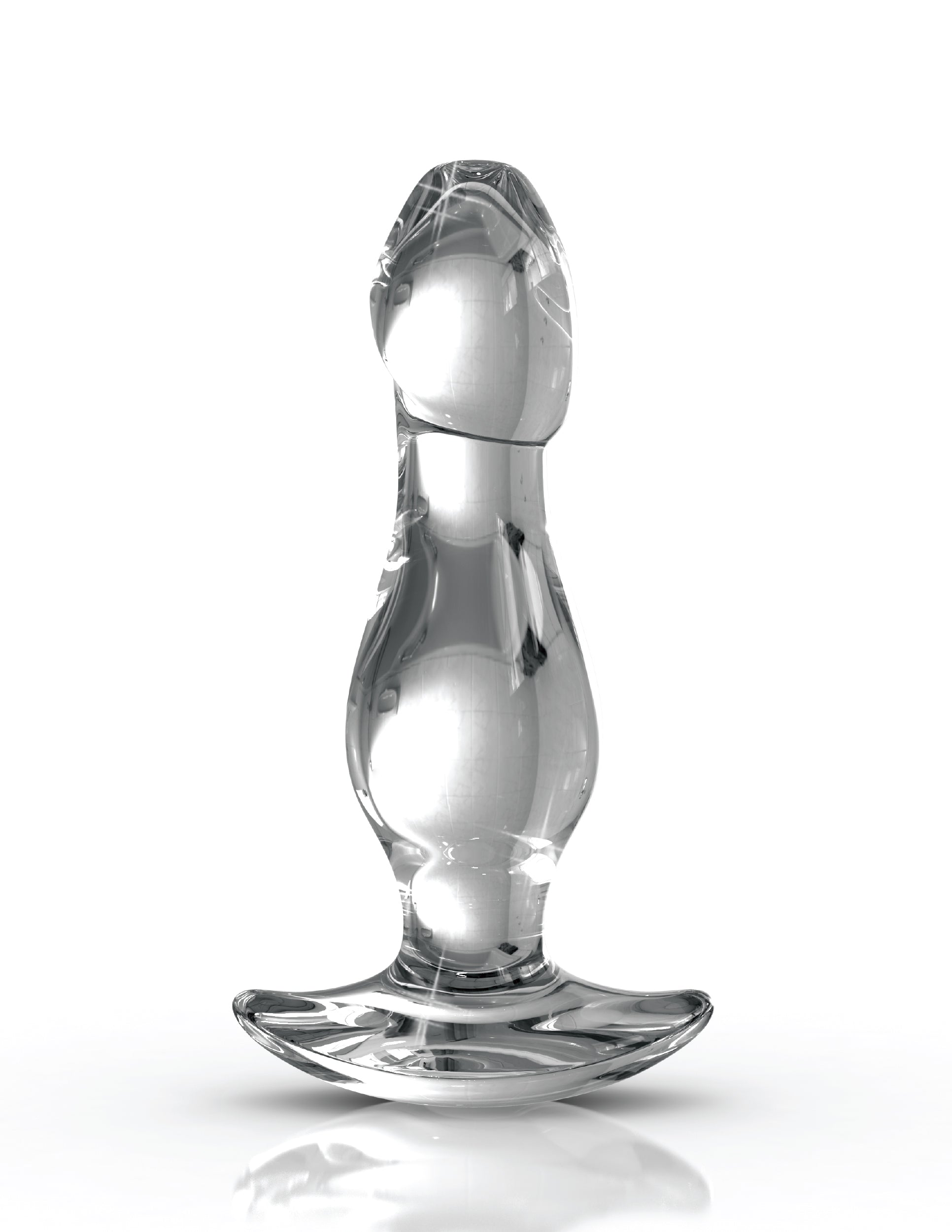 Pipedream Icicles No 72 Luxury Glass Butt Plug Glass Sex Toys
