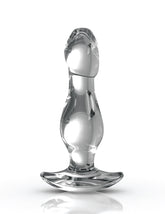 Pipedream Icicles No 72 Luxury Glass Butt Plug Glass Sex Toys