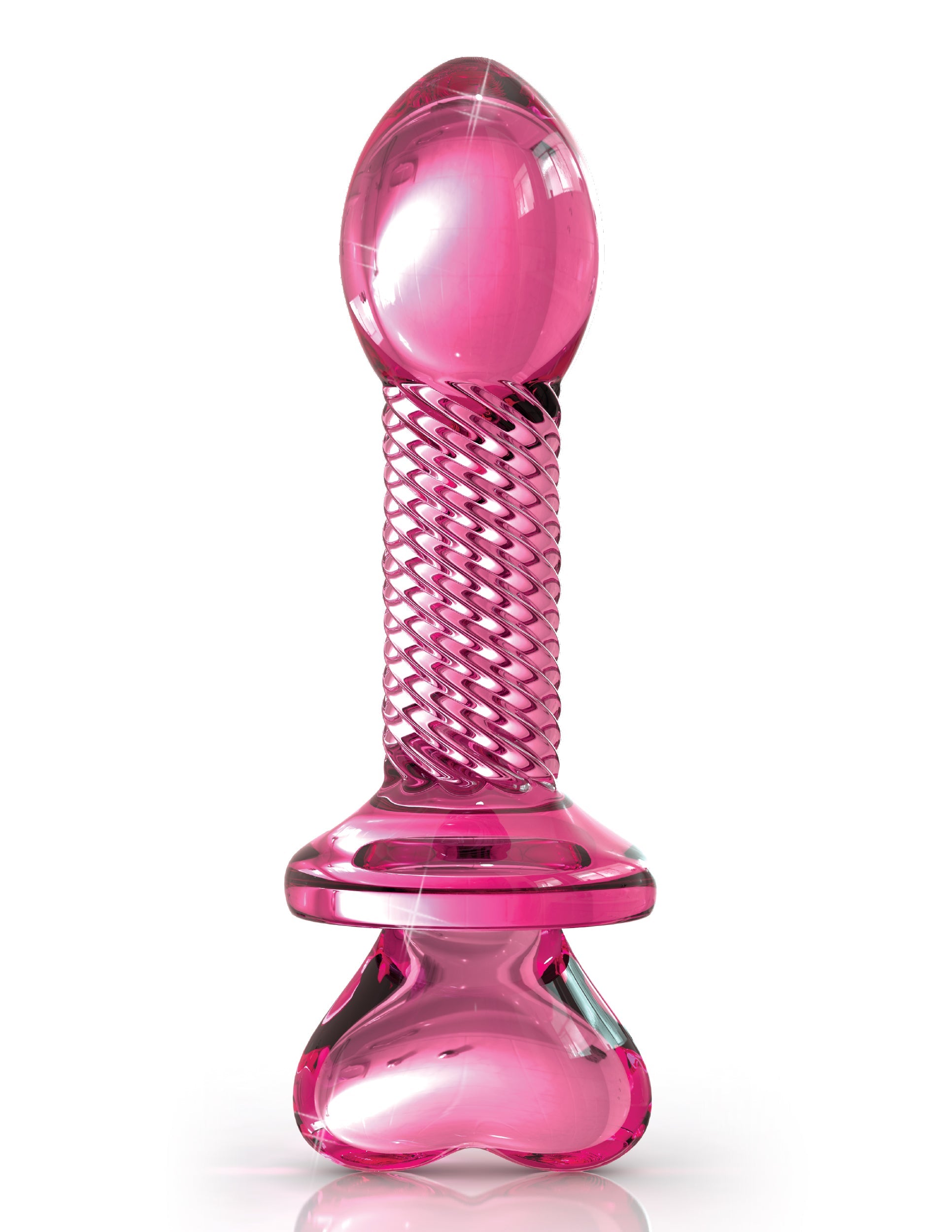 Pipedream Icicles No 82 Hand Blow Gnass Anal Plug Glass Sex Toys