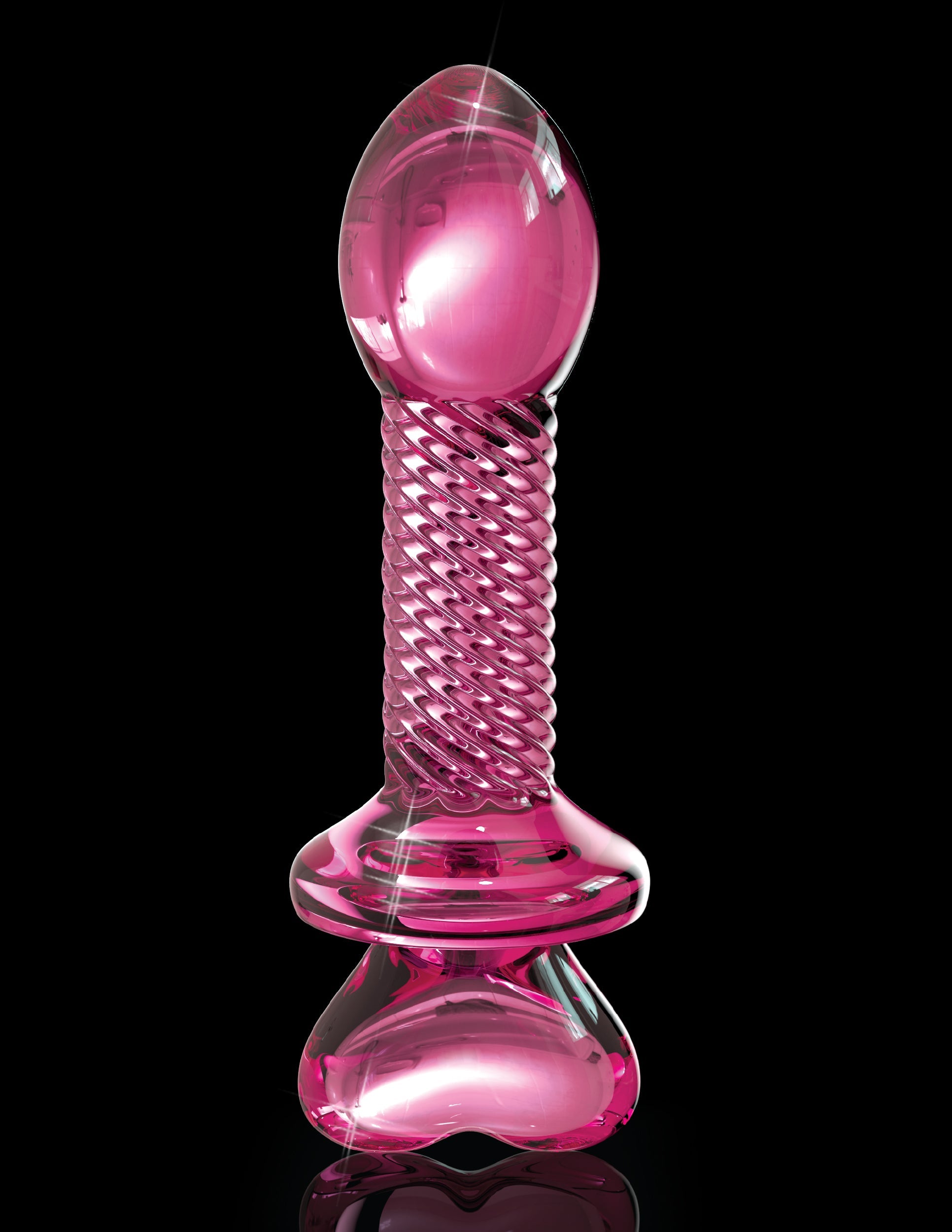 Pipedream Icicles No 82 Hand Blow Gnass Anal Plug Glass Sex Toys