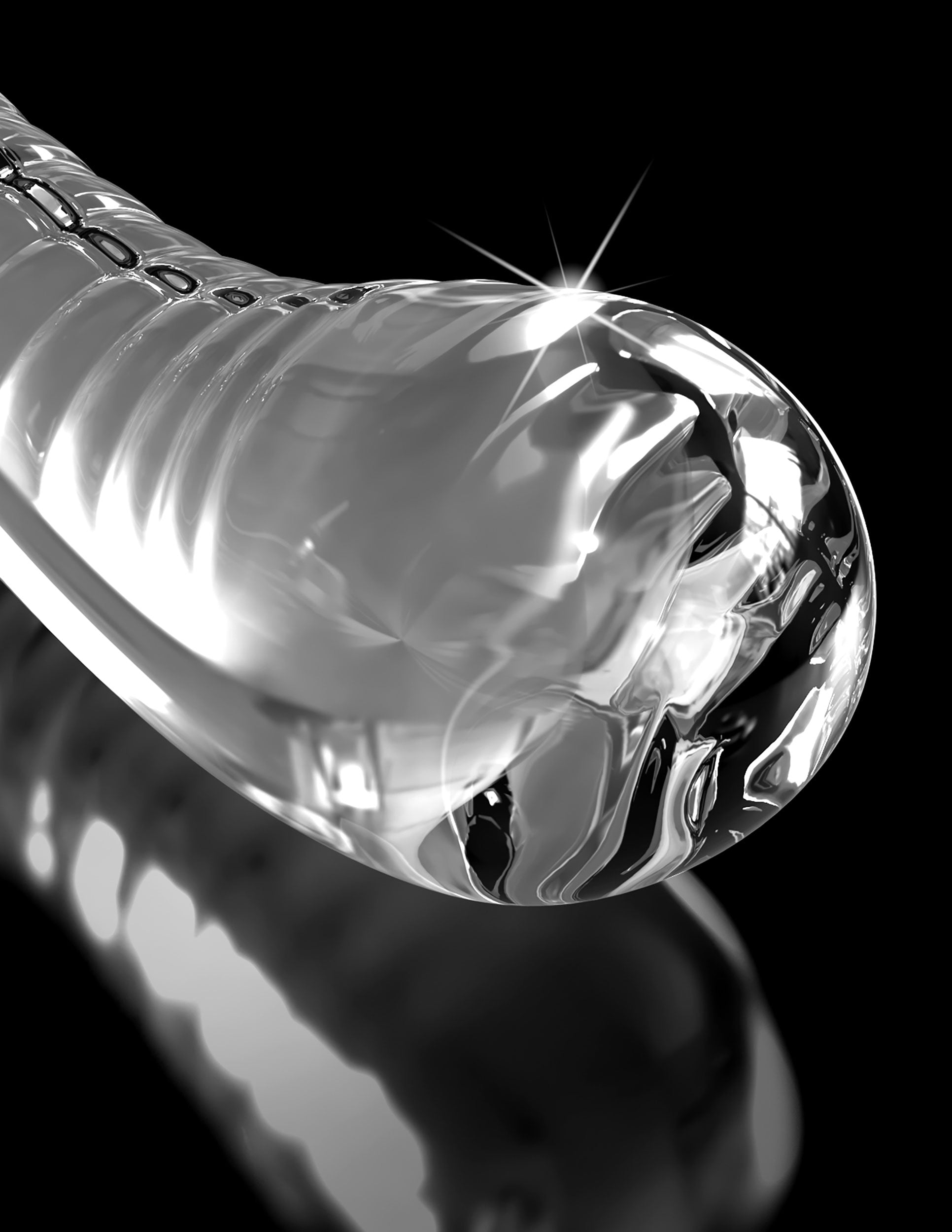 Pipedream Icicles No. 88 Suction Cup Base Glass Dildo Glass Sex Toys