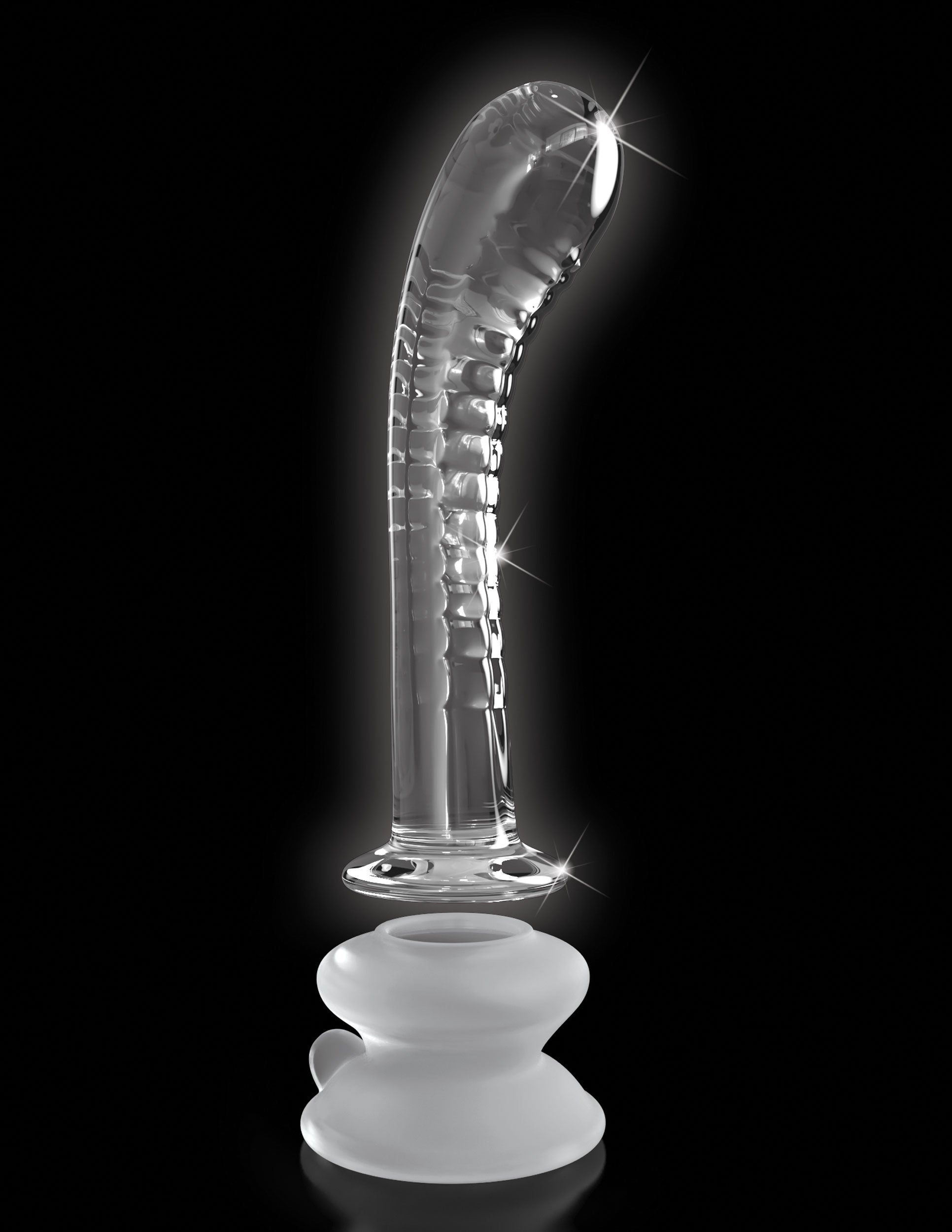 Pipedream Icicles No. 88 Suction Cup Base Glass Dildo Glass Sex Toys