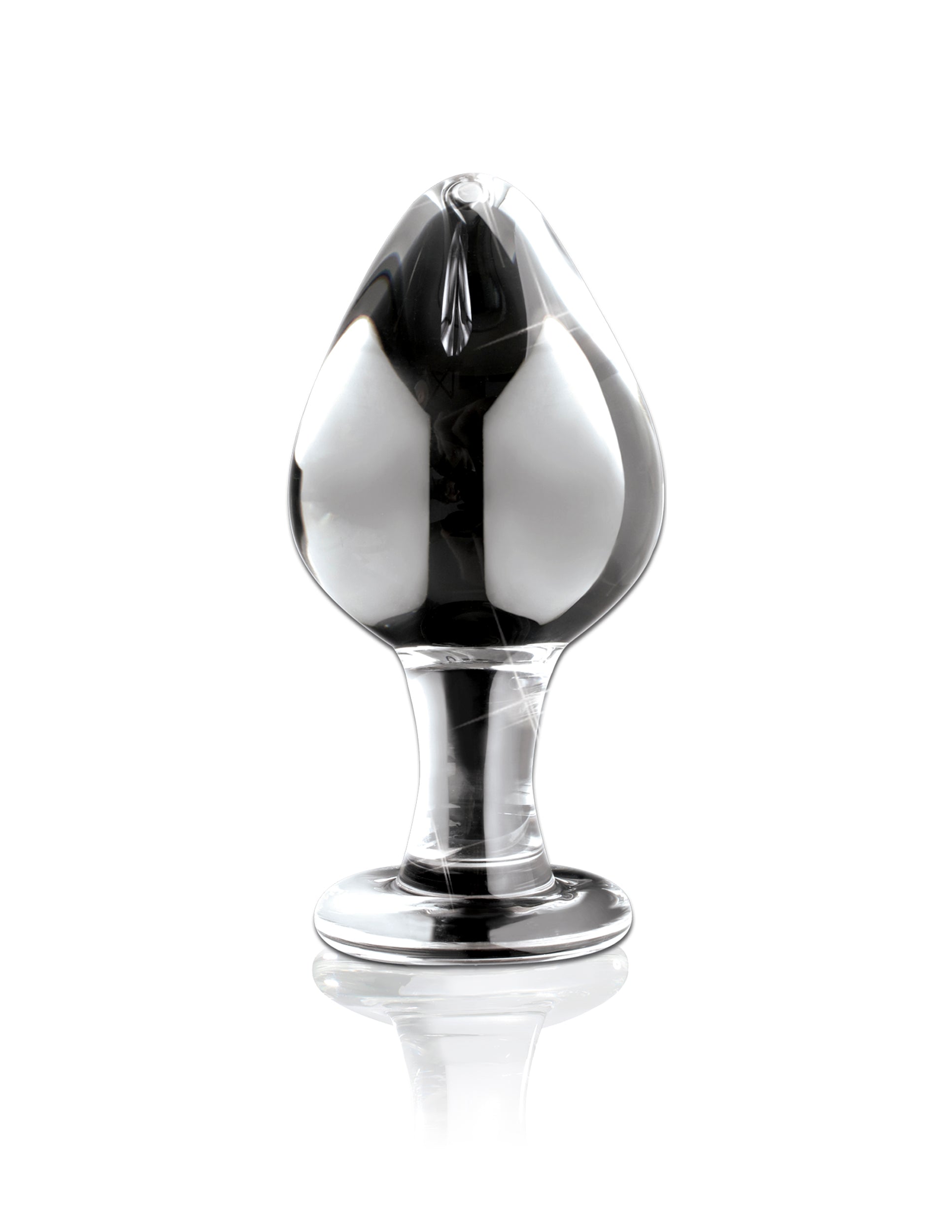 Pipedream Icicles No 25 Hand Blown Glass Butt Plug Glass Sex Toys