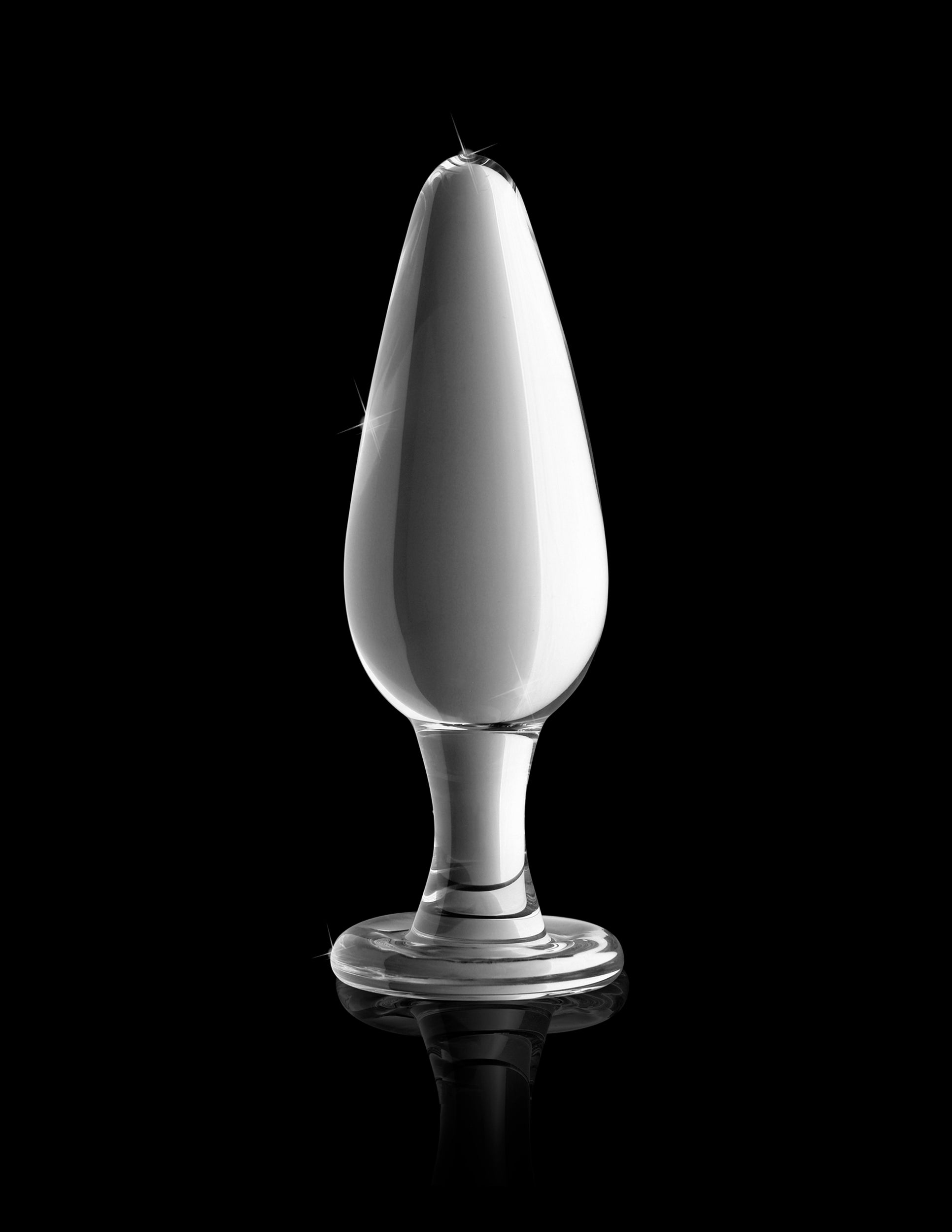Pipedream Icicles No 26 Luxury Glass Anal Plug Glass Sex Toys