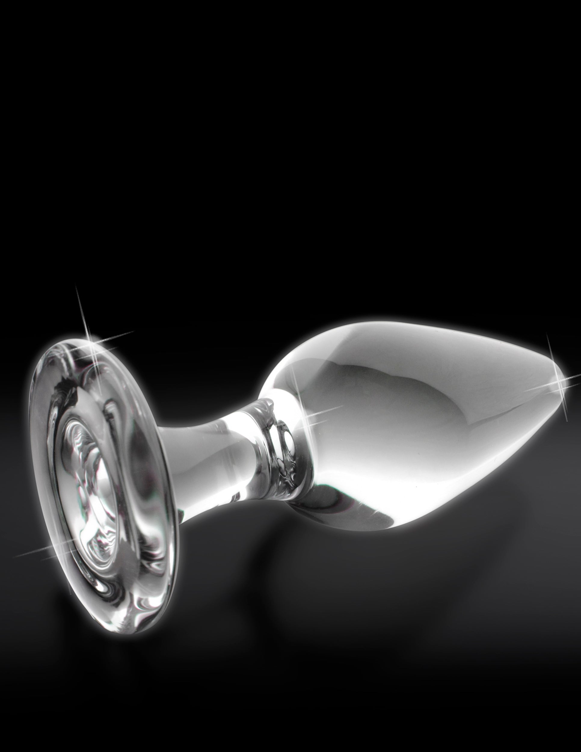 Pipedream Icicles No 26 Luxury Glass Anal Plug Glass Sex Toys