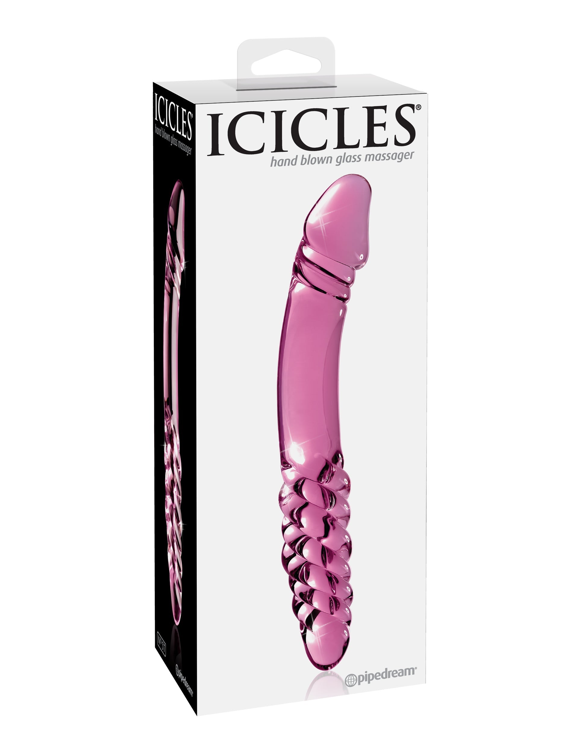Pipedream Icicles No 57 Realistic Glass Dildo Glass Sex Toys