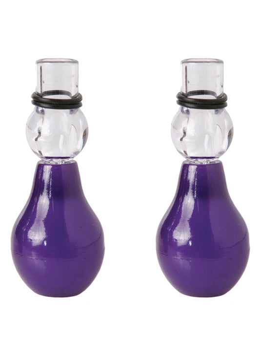 Fetish Fantasy Unisex Nipple Erector Set Purple - Breast and Nipple Toys