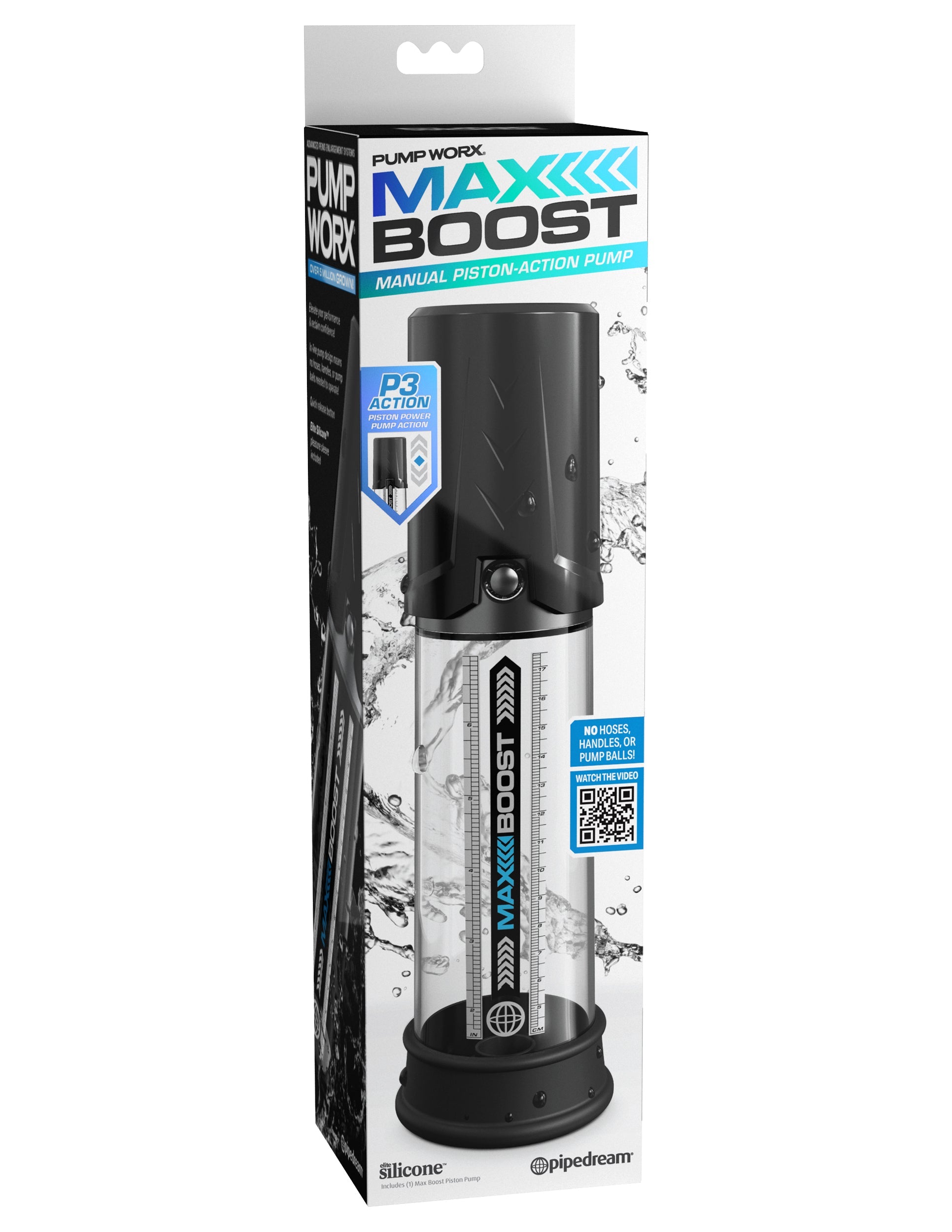 Pump Worx Max Boost Penis Enlargement Pump Realistic Dildos