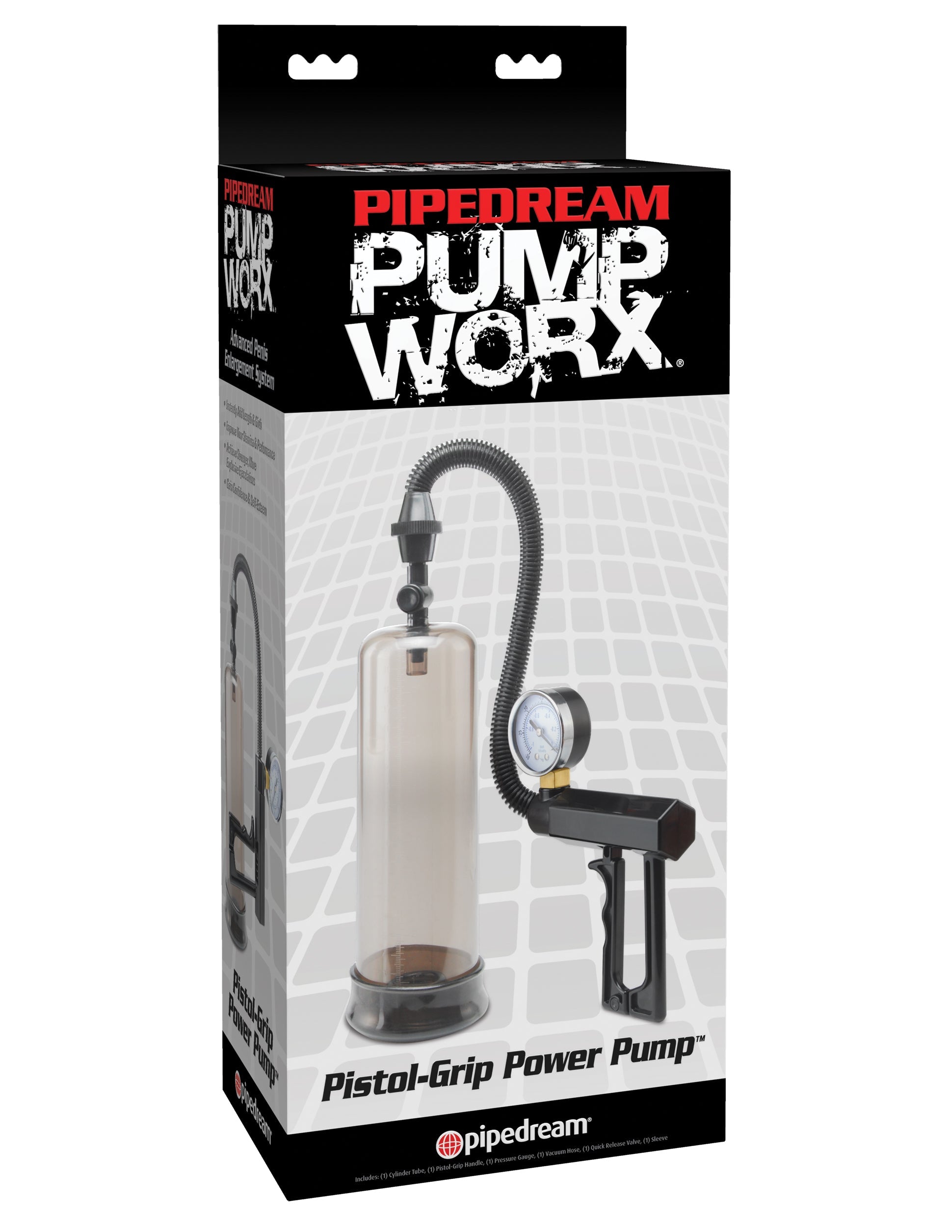 Pump Worx Pistol Grip Power Male Penis Pump Pumps, Extenders and Sleeves