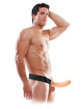 Fetish Fantasy Hollow 8 Inch Strap-On Realistic Dildo Strap On Sextoys