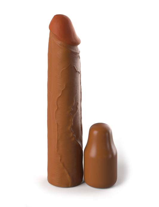 Fantasy X-Tensions Elite 2 Inch Silicone Cock Extension - Penis Sleeves and Extenders