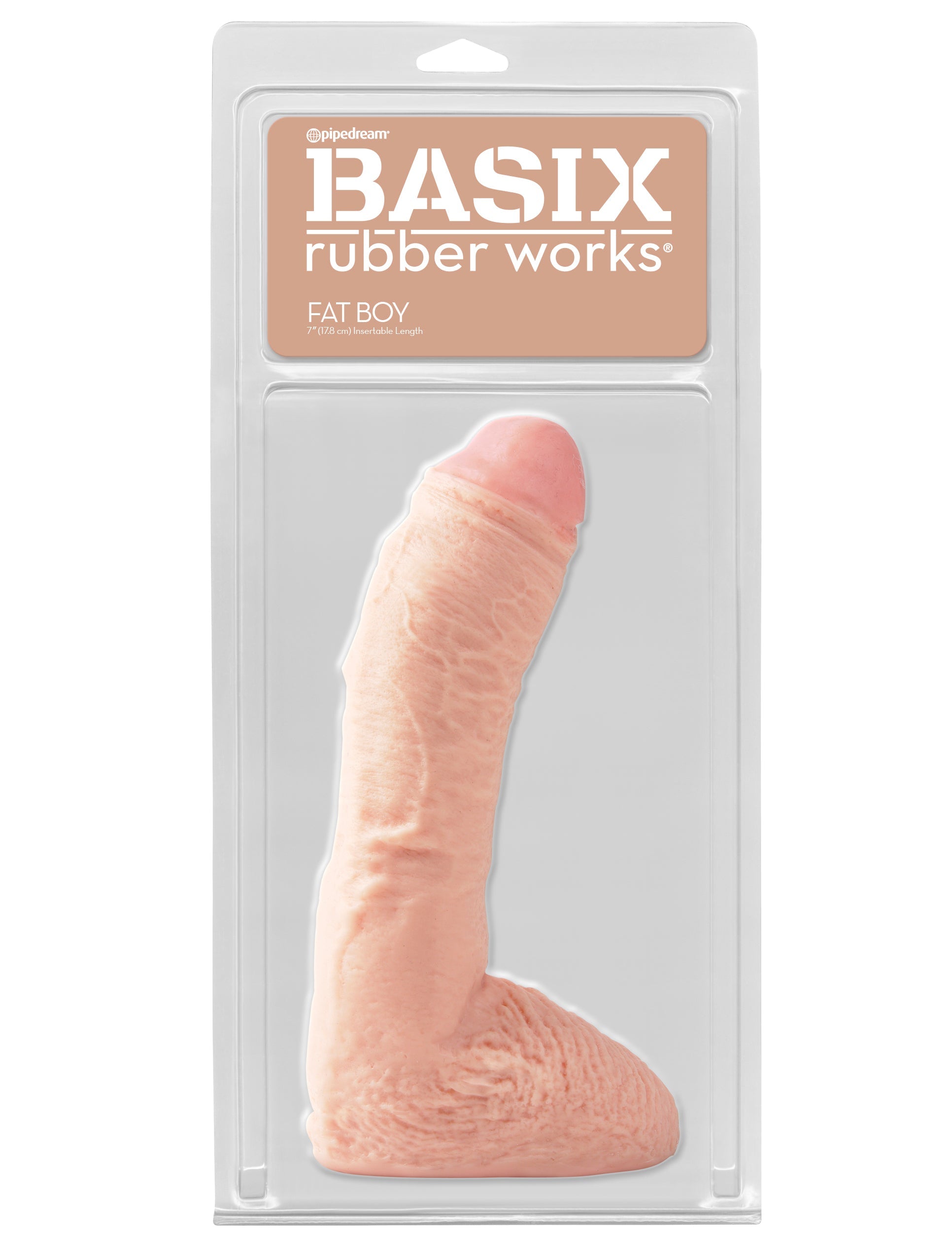 Pipedream Basix 10 Inch Fat Boy Realistic Dong Realistic Dildos