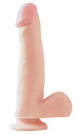 Pipedream Basix 7.5 Inch Dong With Suction Cup Flesh Realistic Dildos