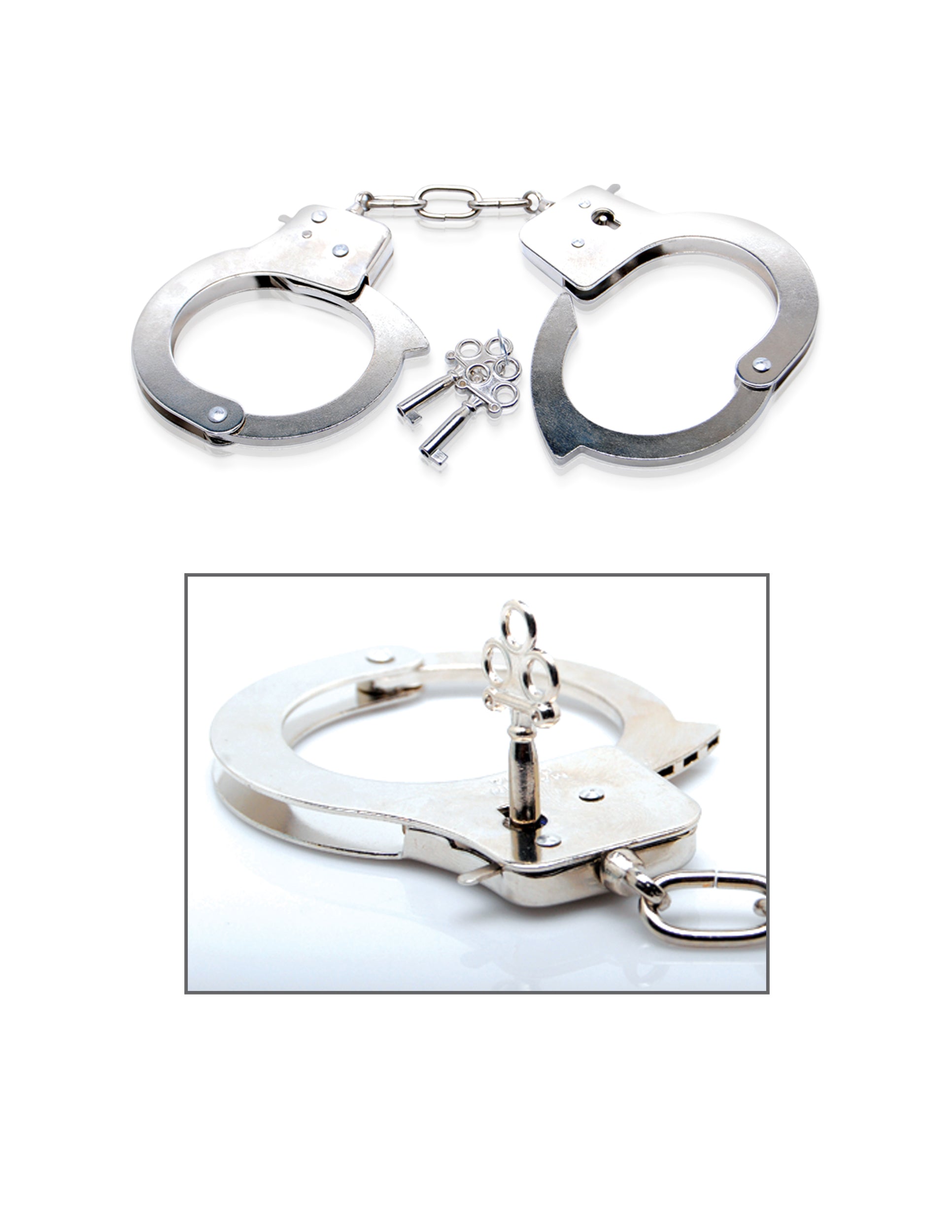 Fetish Fantasy Limited Edition Metal Bondage Cuffs Cuffs and Restraints