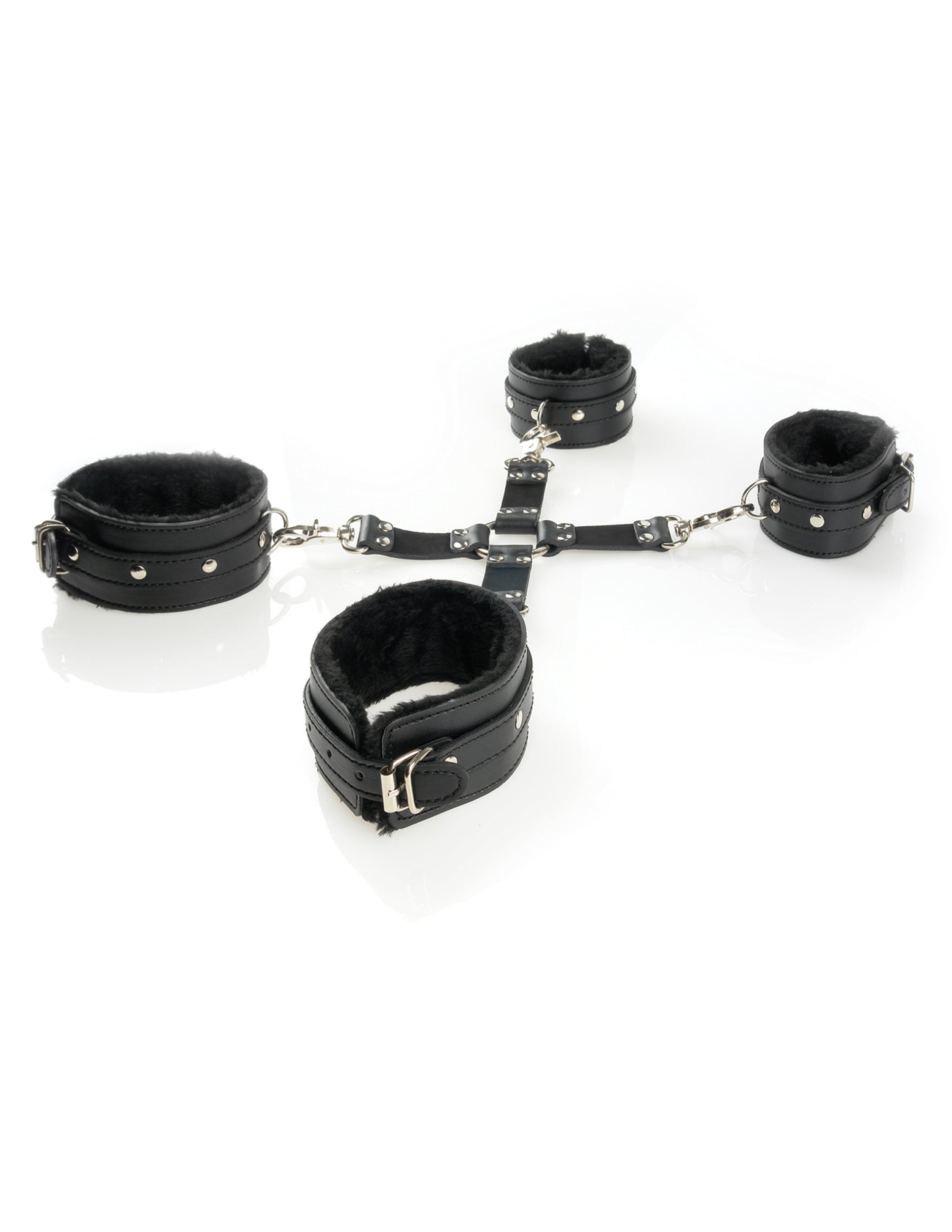 Fetish Fantasy Limited Edition Cumfy BDSM Hogtie Cuffs and Restraints