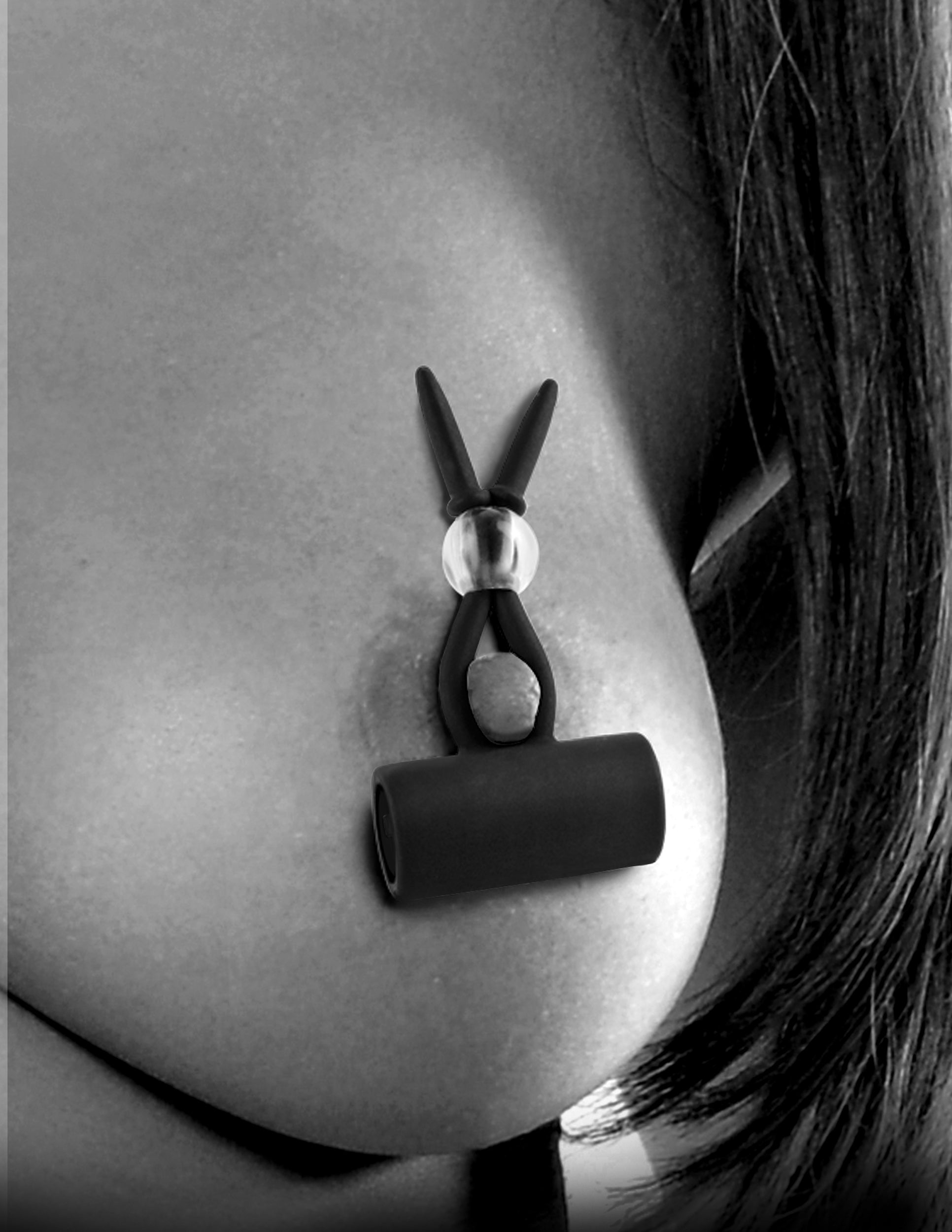 Fetish Fantasy Limited Edition Vibrating Nipple Lassos Nipple and Clit Clamps