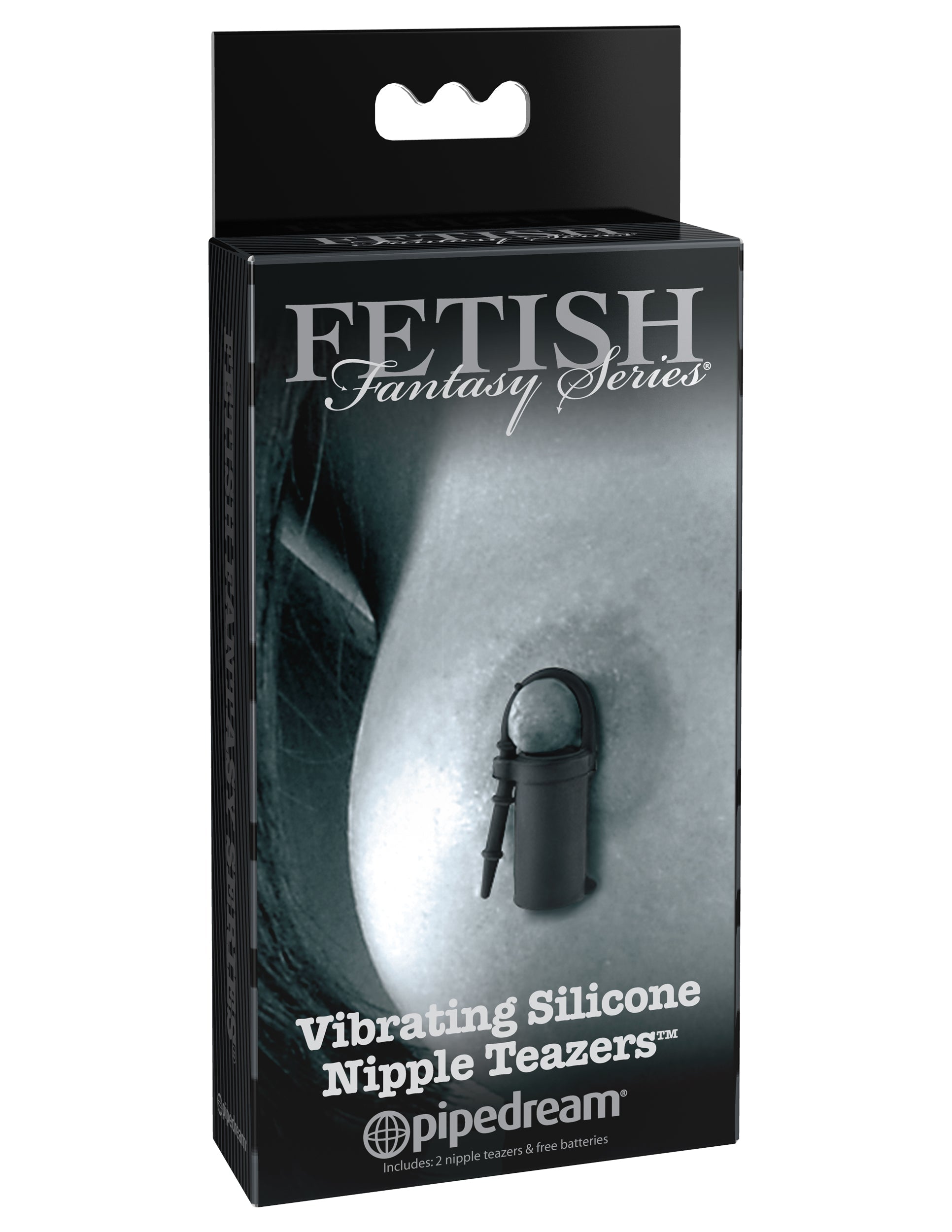Pipedream Fetish Fantasy Vibrating Silicone Nipple Teazers Nipple and Clit Clamps