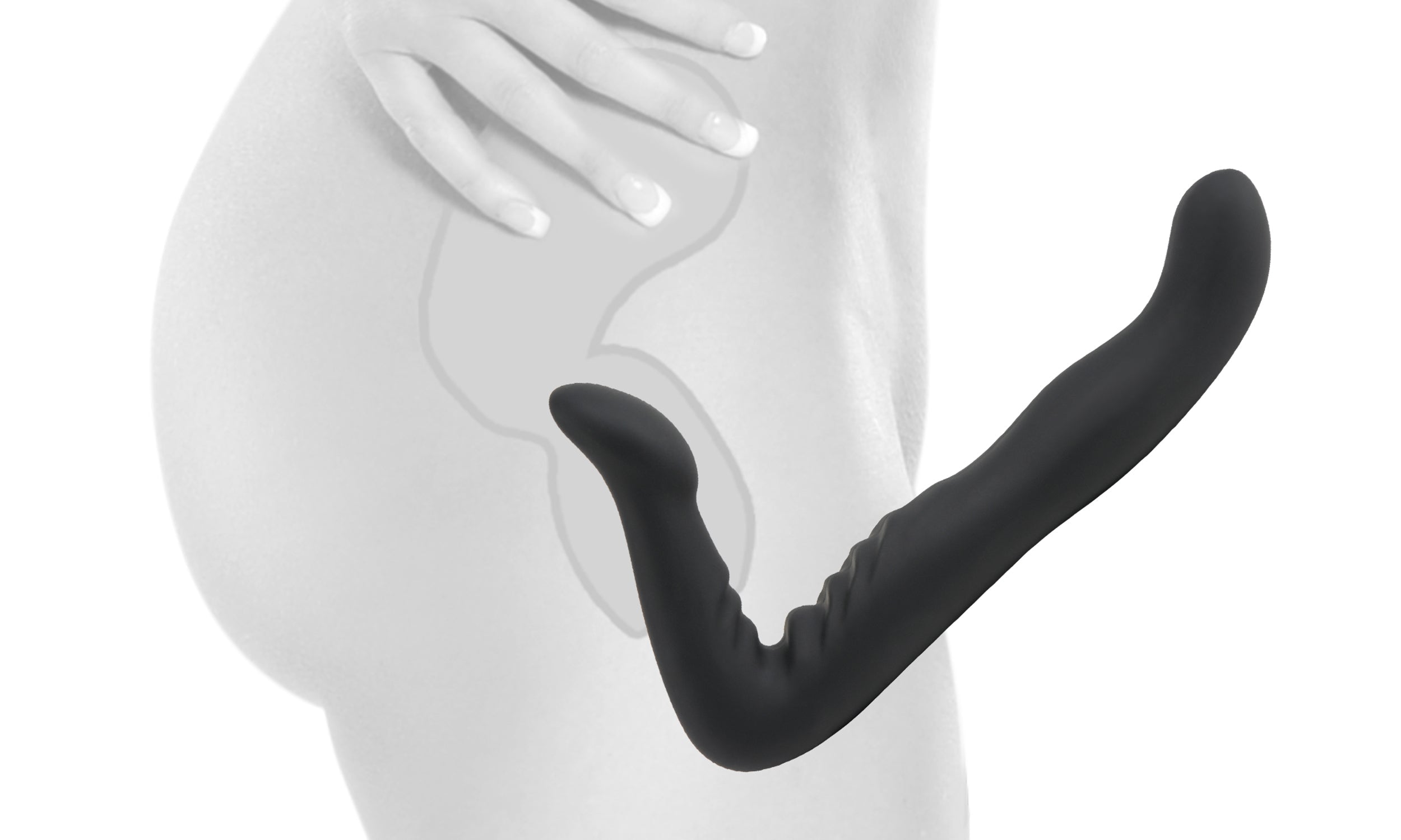 Fetish Fantasy Elite 8 Inch Strapless Strap On Black Strap On Sextoys