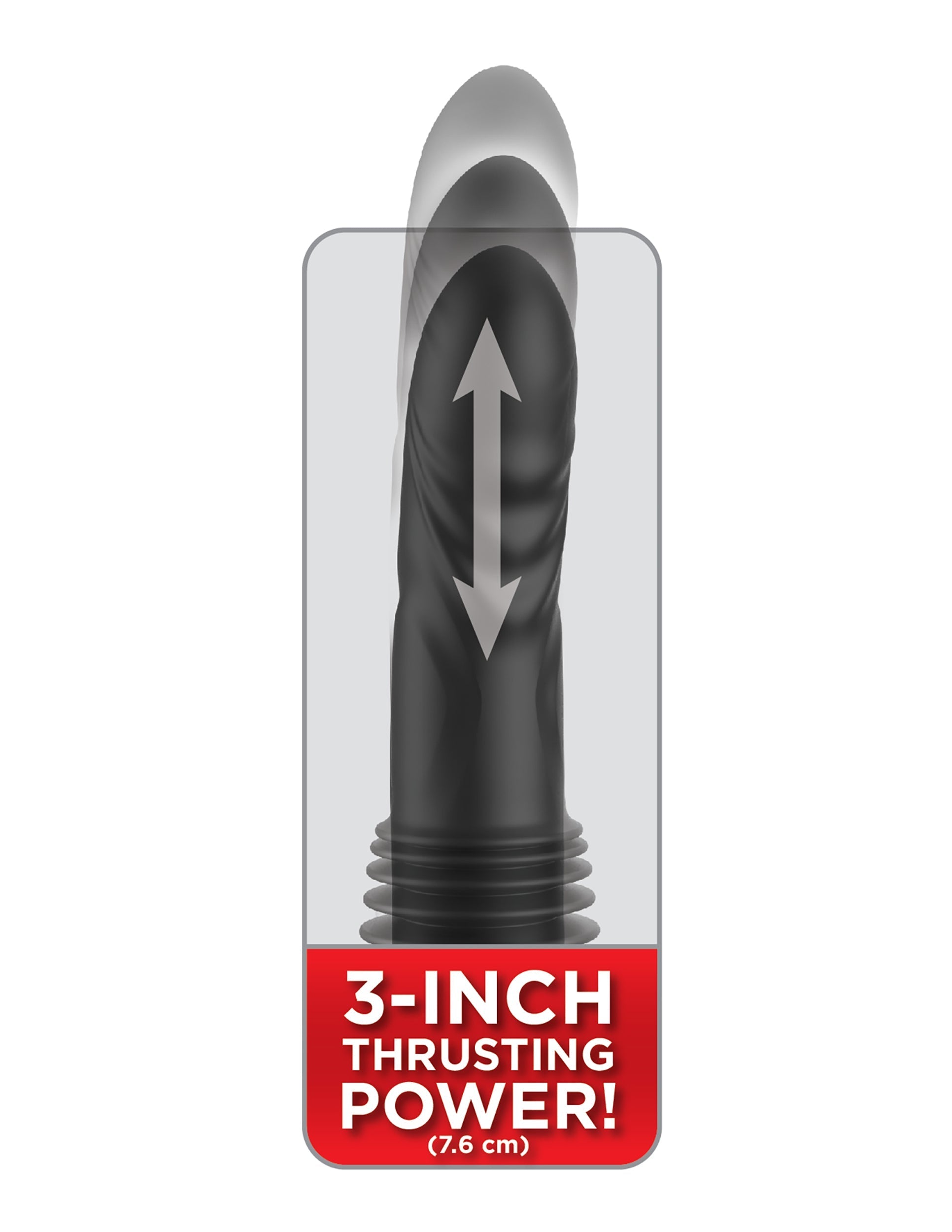 Fetish Fantasy Series Ultimate Silicone Thruster Dildo Vibrating Dildos