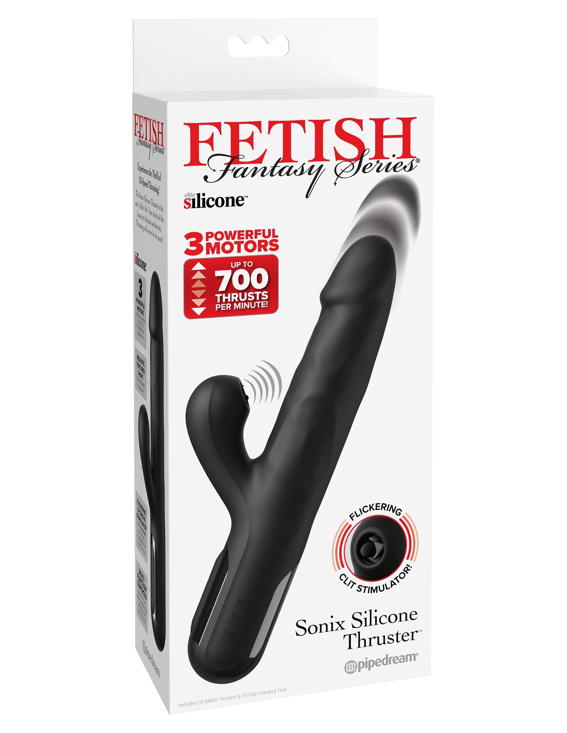 Fetish Fantasy Series Sonix Silicone Thruster Rabbit Vibe Rabbit Vibrators