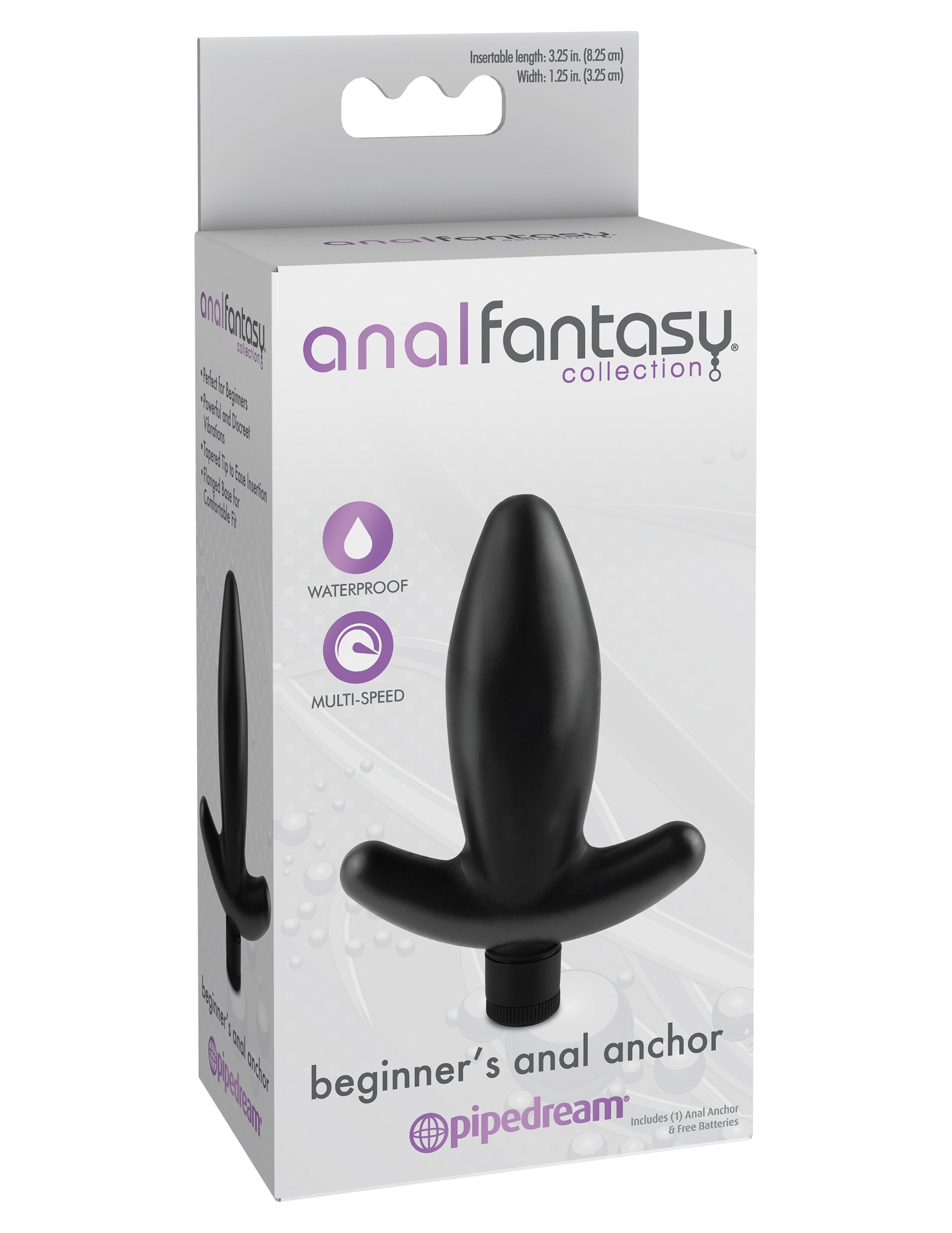 Anal Fantasy Collection Beginners Anal Anchor Butt Plug Butt Plugs