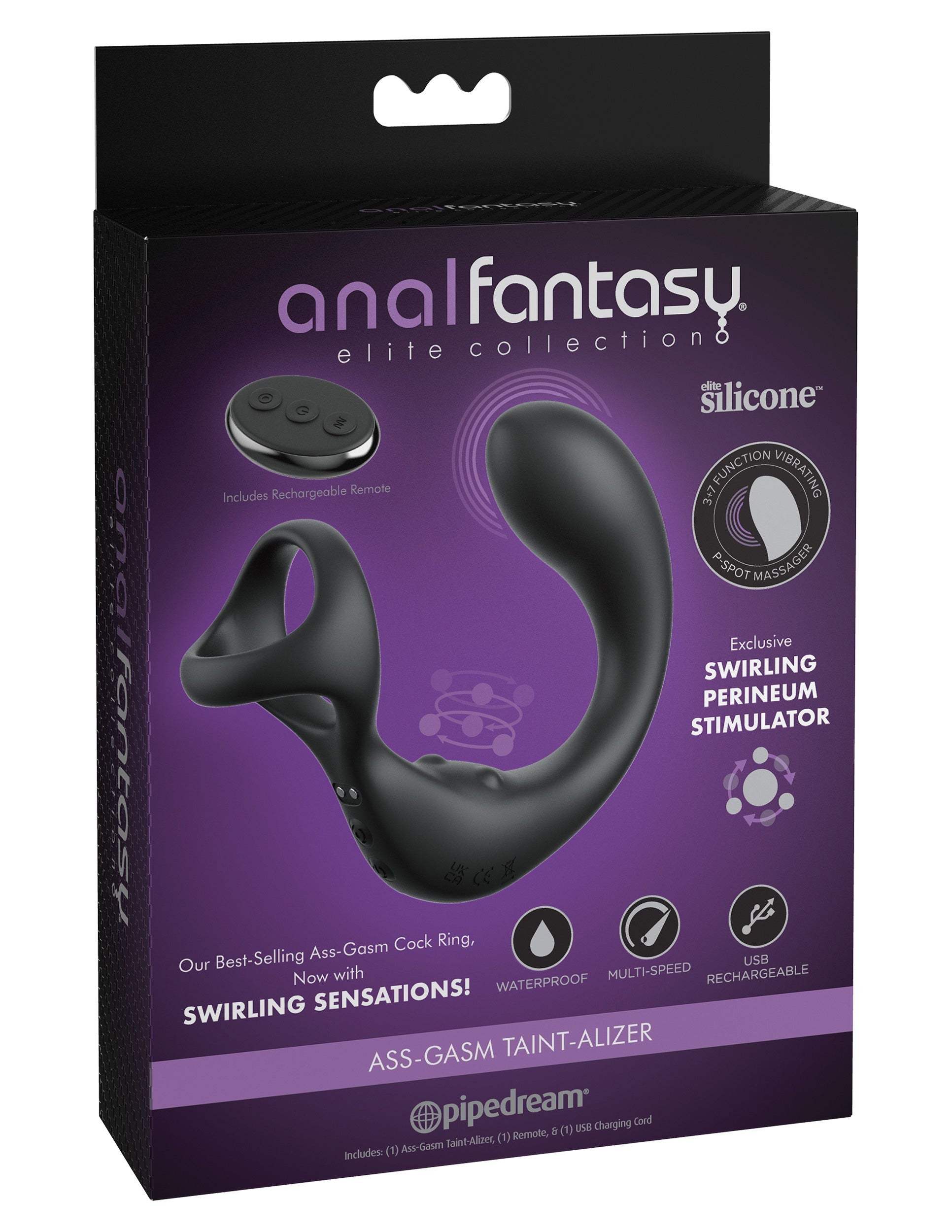 Anal Fantasy Elite Ass Gasm Taint Alizer Prostate Massager Prostate Toys