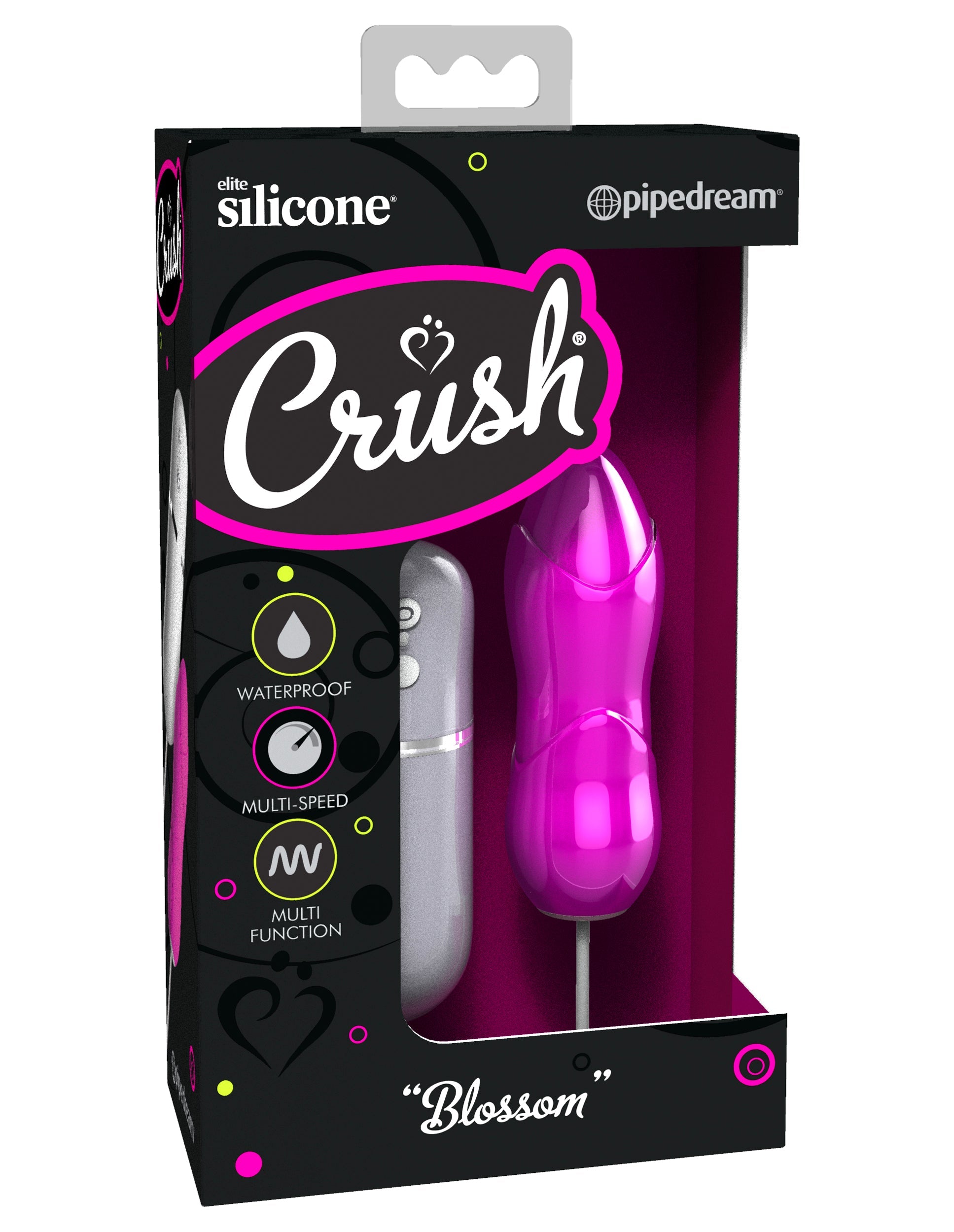 Pipedream Crush Blossom Multi Function Bullet Vibrator Waterproof Vibrators