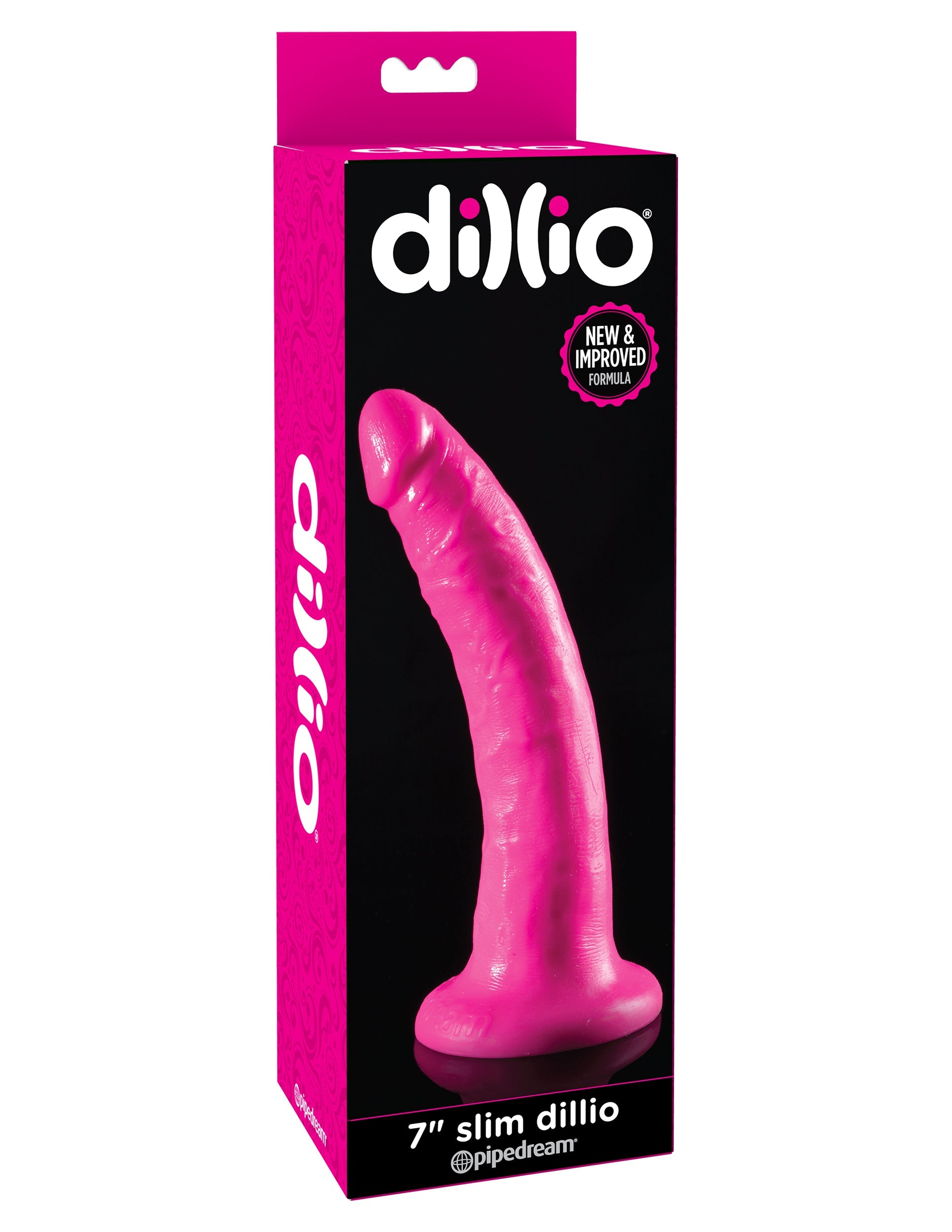 Pipedream Dillio Slim 7 inch Harness Compatible Dildo Realistic Dildos