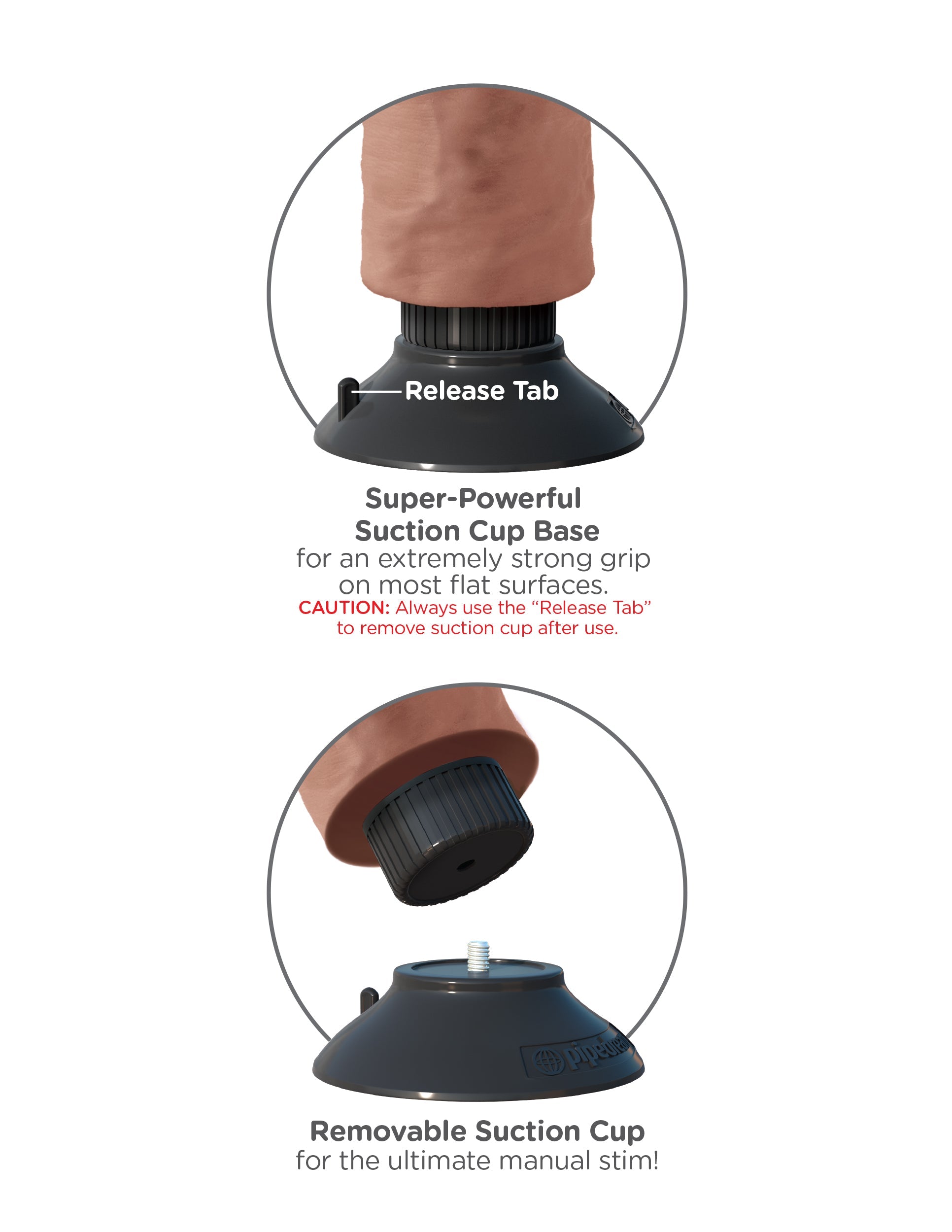 King Cock 7 Inch Realistic and Waterproof Vibrating Dildo Vibrating Dildos