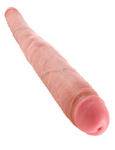 King Cock 16 inch Tapered Tip Double Ender Realistic Dong Double Ender