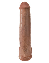 King Cock 15 Inch Realistic Dong with Balls Rabbit Vibrators