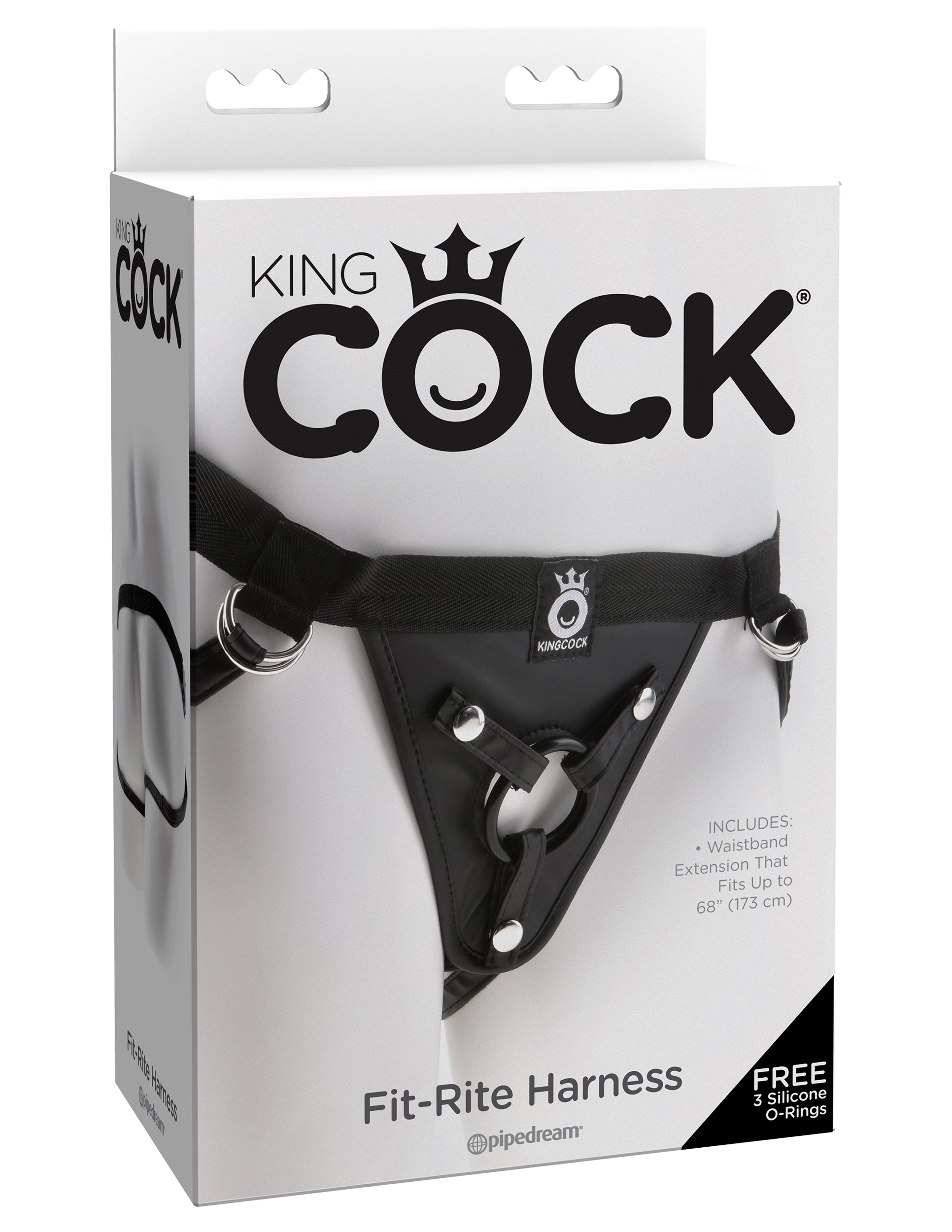 Pipedream King Cock Fit-Rite Strap On Harness Strap On Sextoys
