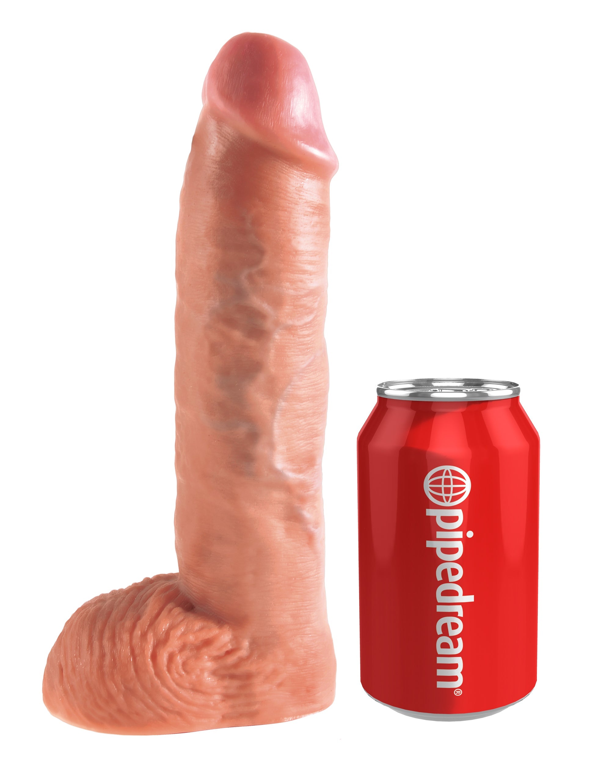 King Cock 10 Inch Hollow Strap-On Suspender System Strap On Sextoys