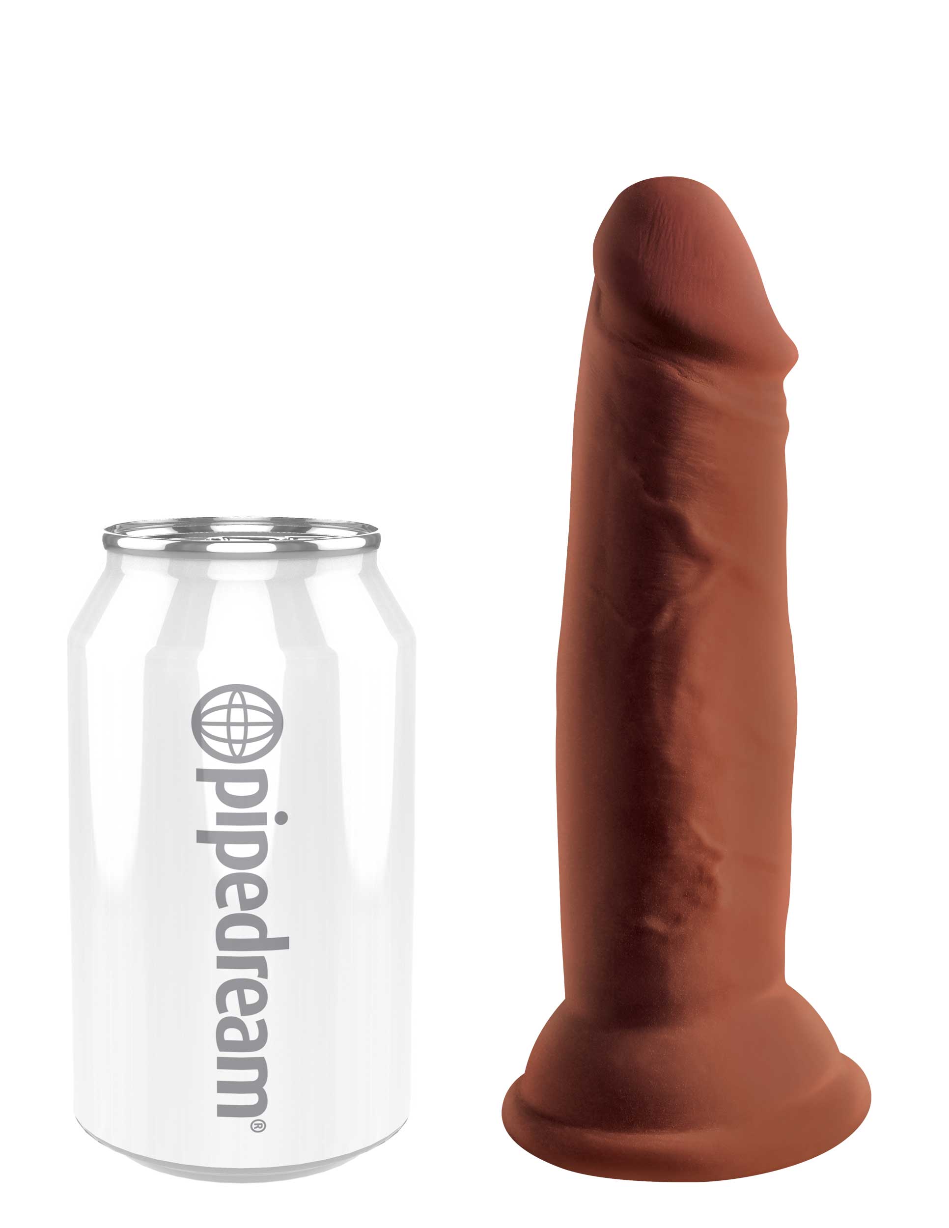 King Cock Plus Triple Density Realistic Dildo Brown Realistic Dildos