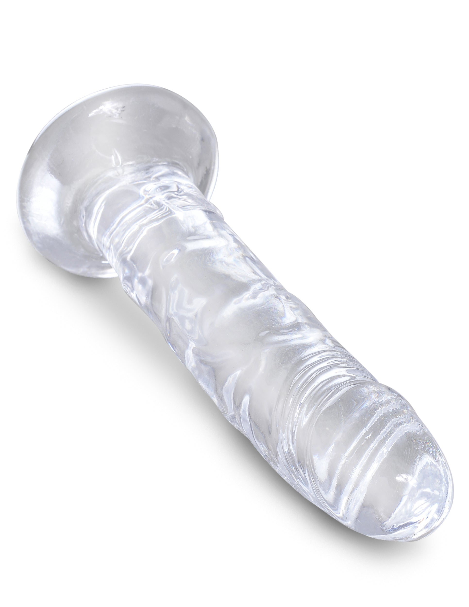 King Cock Clear Realistic Cock With Suction Cup Base Realistic Dildos