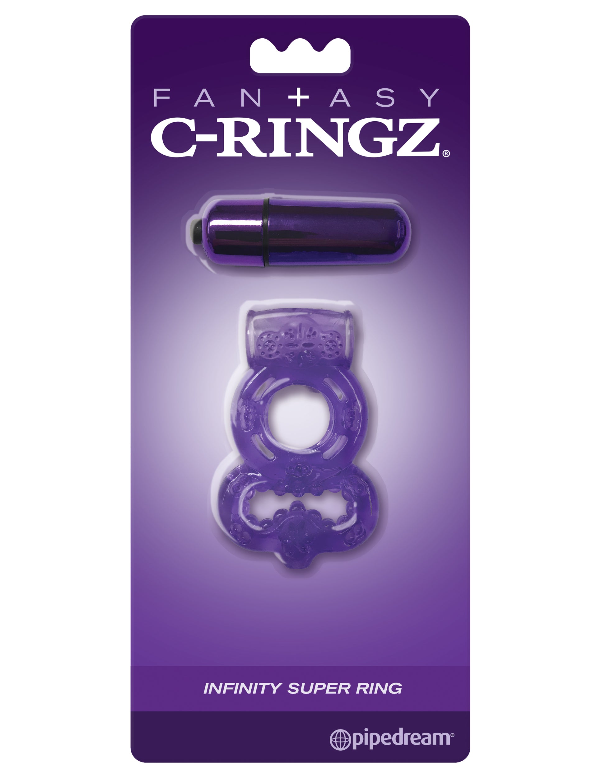 Pipedream Fantasy C-Ringz Infinity Super Vibrating Cock Ring Vibrating Cock Rings