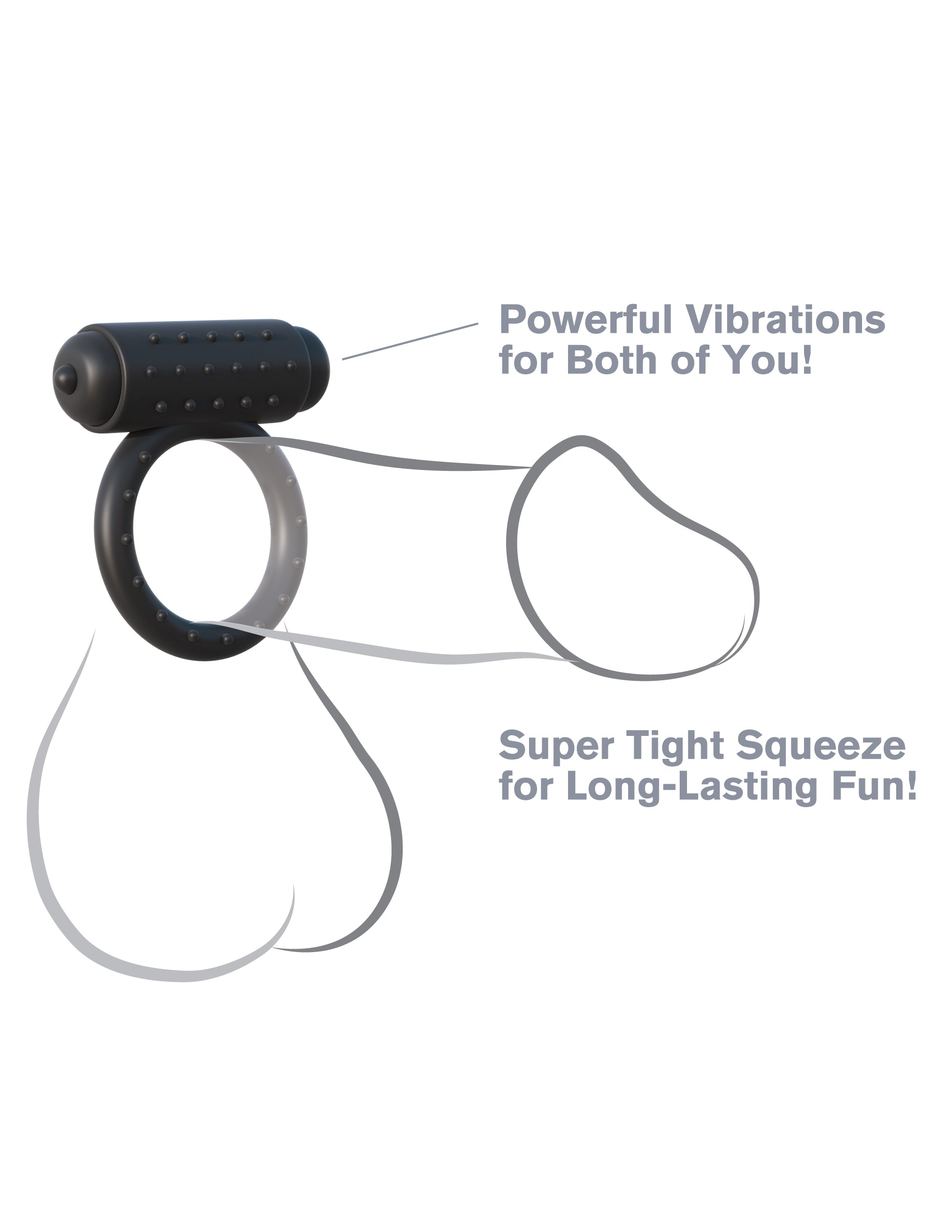Pipedream Fantasy C-Ringz The Wingman Vibrating Cock Ring Cock Rings